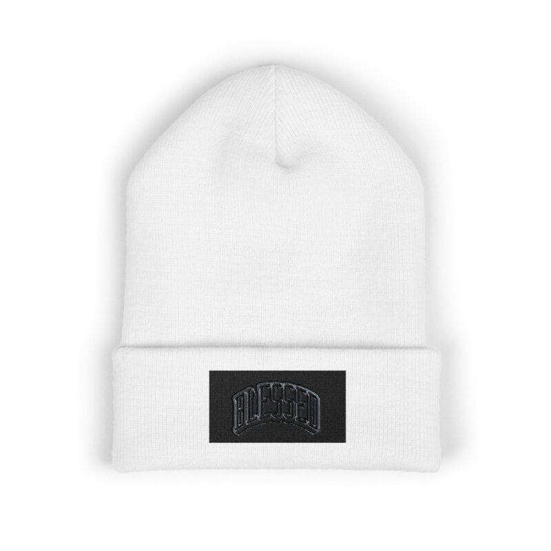 classic cuffed beanie (embroidery)