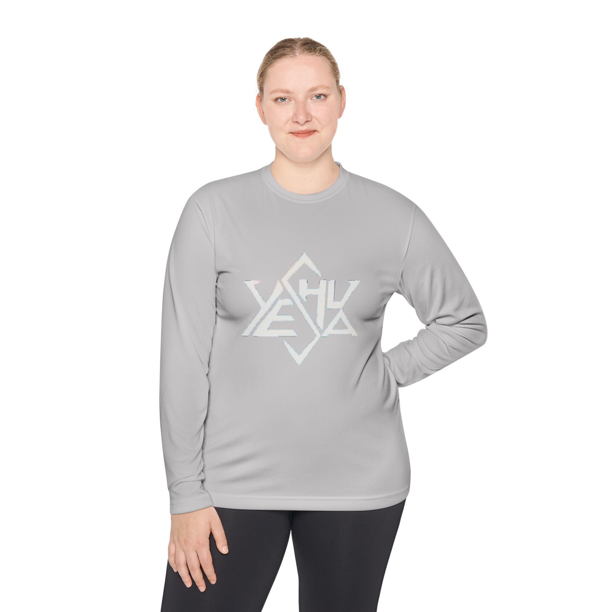 yeshua geometric logo long sleeve tee — christian faith graphic shirt yeshua geometric logo long sleeve tee — christian faith graphic shirt