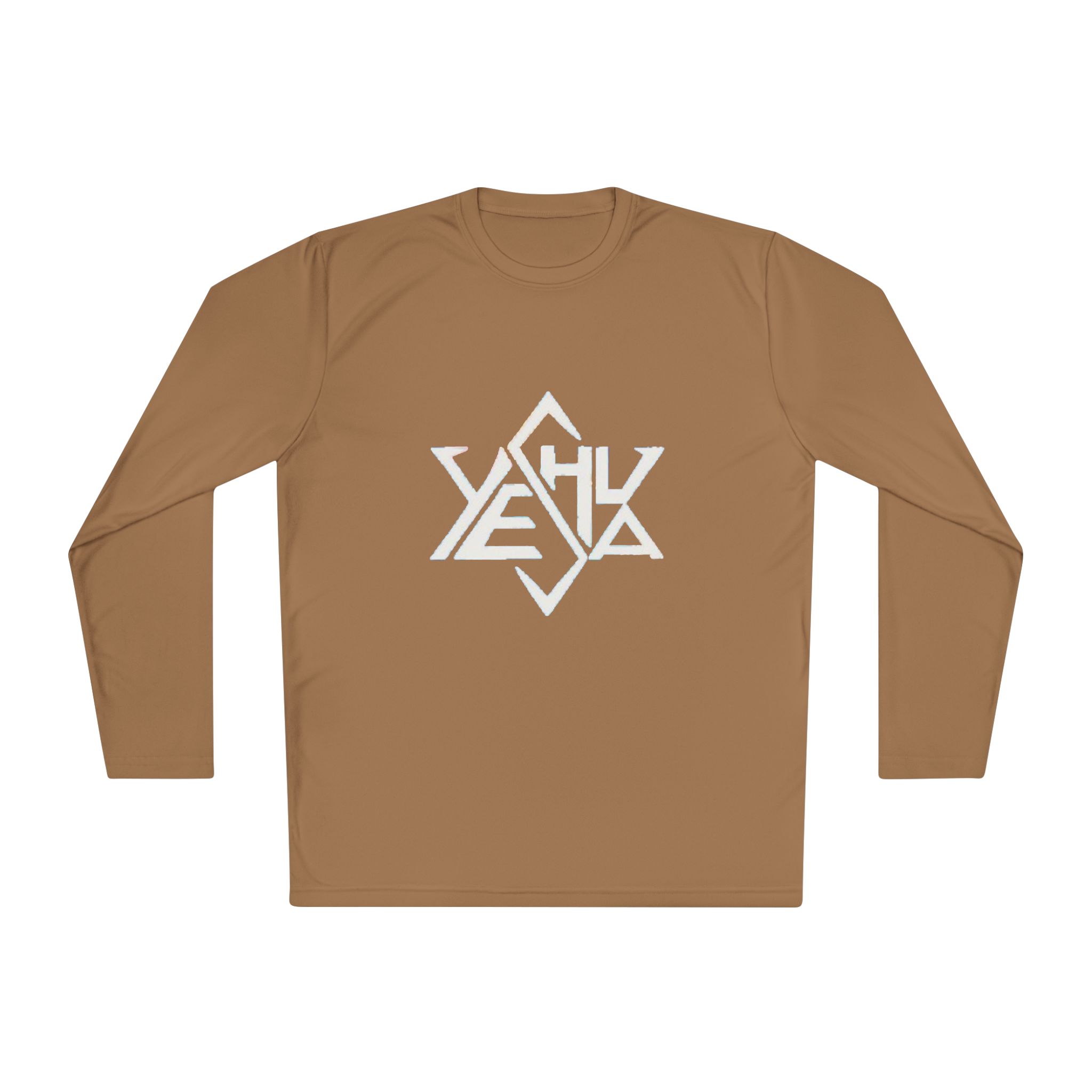 yeshua geometric logo long sleeve tee — christian faith graphic shirt yeshua geometric logo long sleeve tee — christian faith graphic shirt