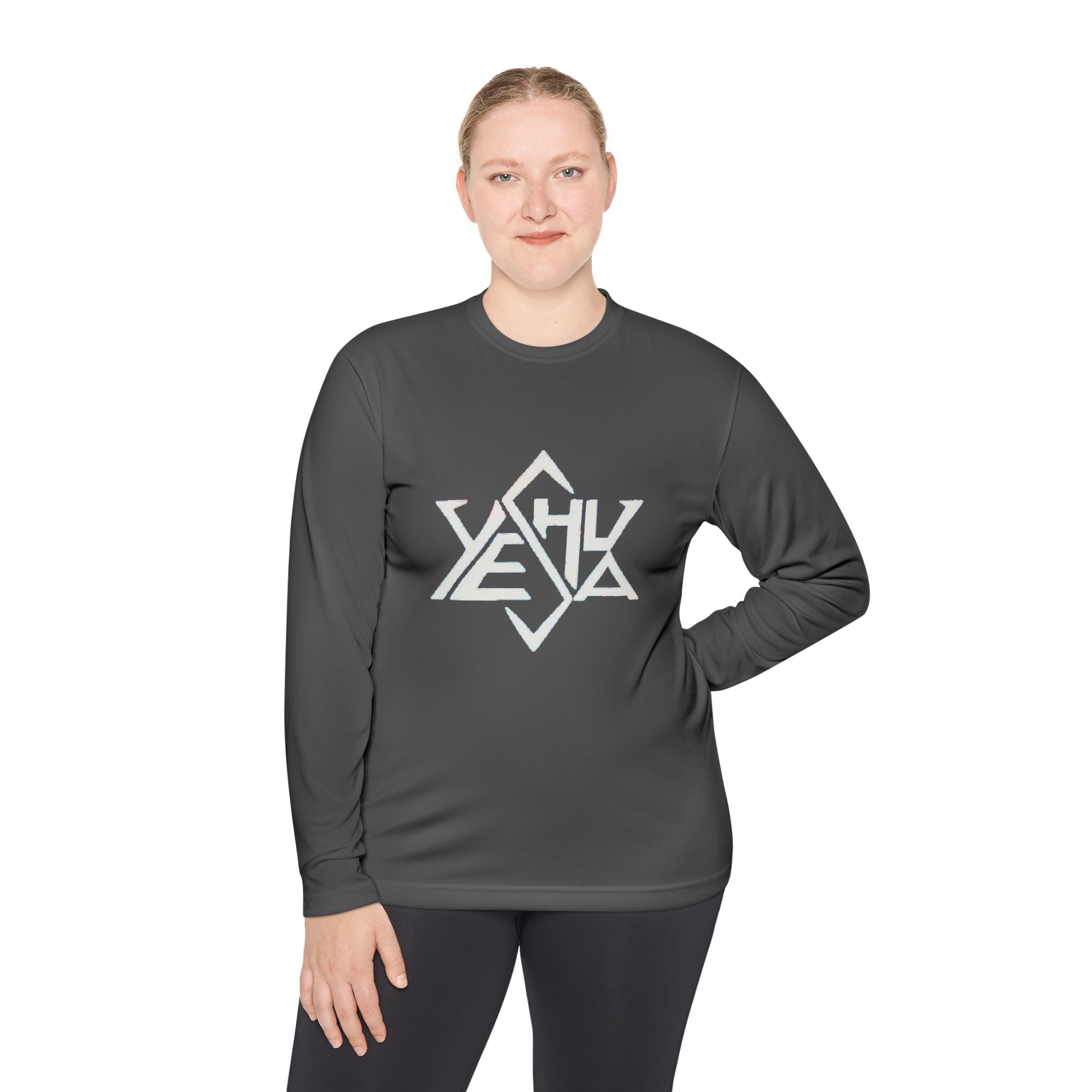 yeshua geometric logo long sleeve tee — christian faith graphic shirt yeshua geometric logo long sleeve tee — christian faith graphic shirt