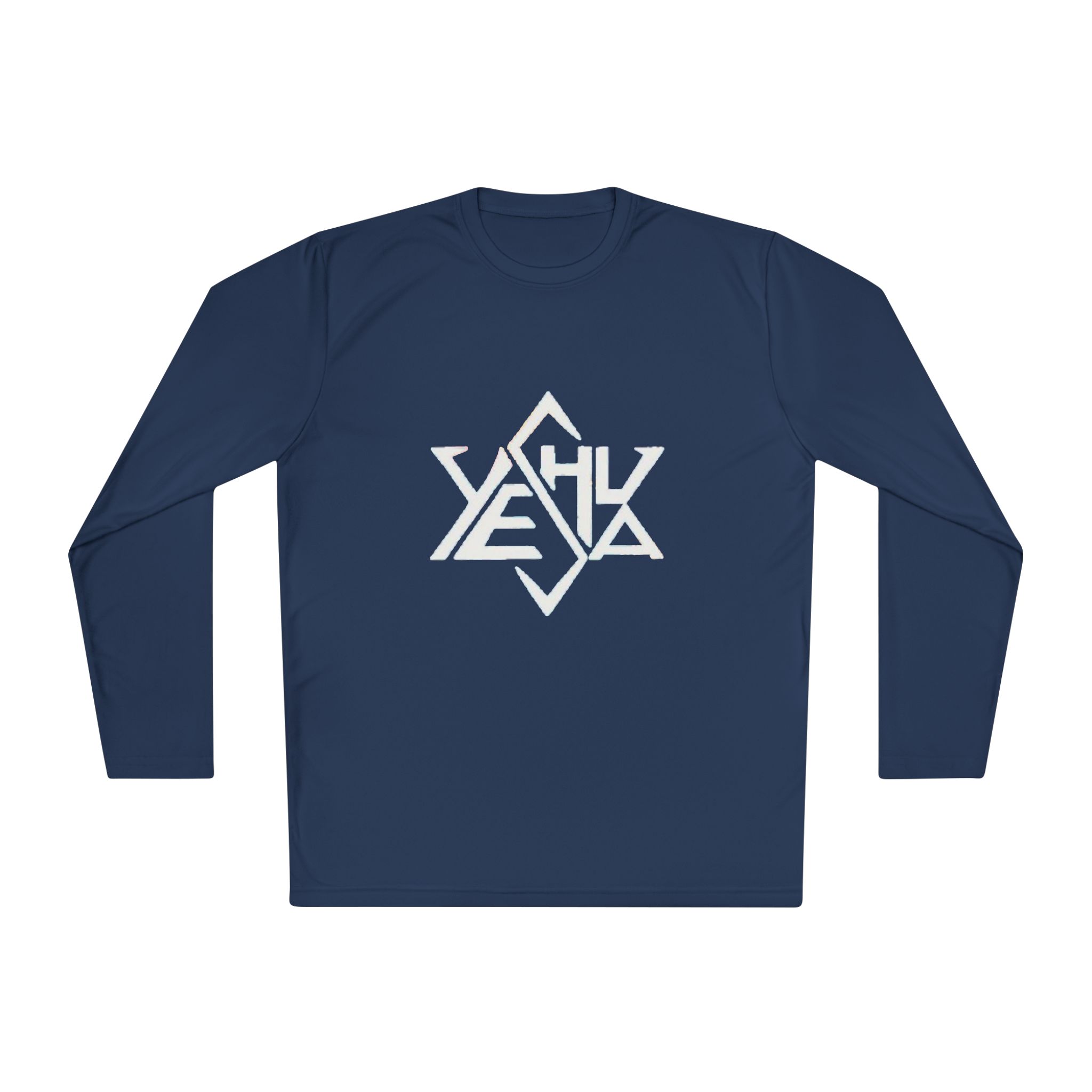 yeshua geometric logo long sleeve tee — christian faith graphic shirt yeshua geometric logo long sleeve tee — christian faith graphic shirt