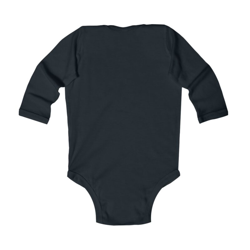 agape infant bodysuit – long sleeve baby onesie with 'agape' script (christian gift)