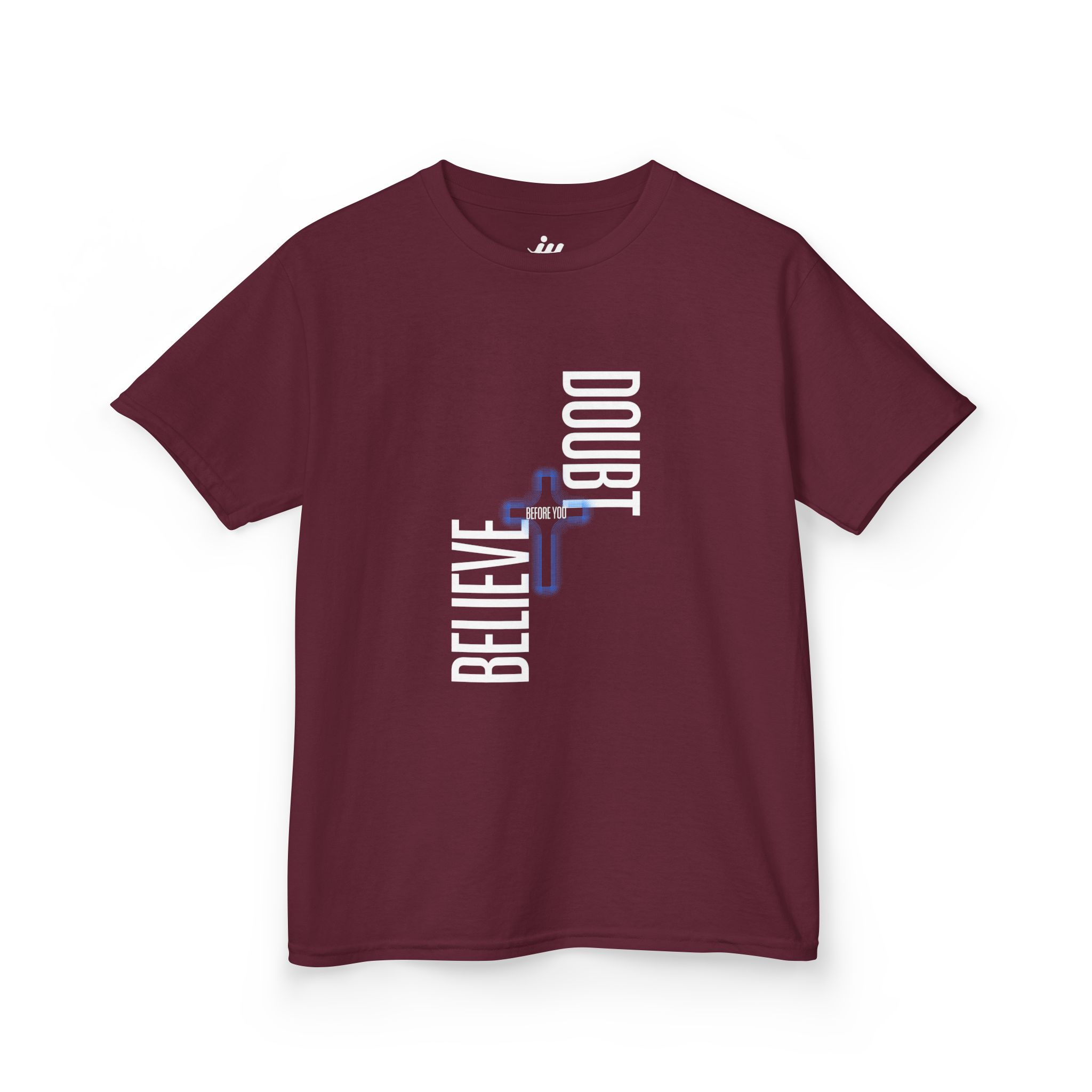 believe not doubt kids t‑shirt believe not doubt kids t‑shirt