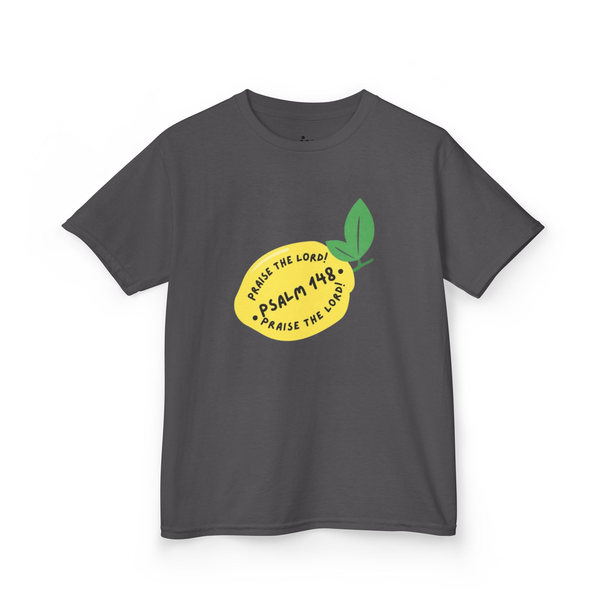 kids tee — psalm 148 lemon graphic kids tee — psalm 148 lemon graphic
