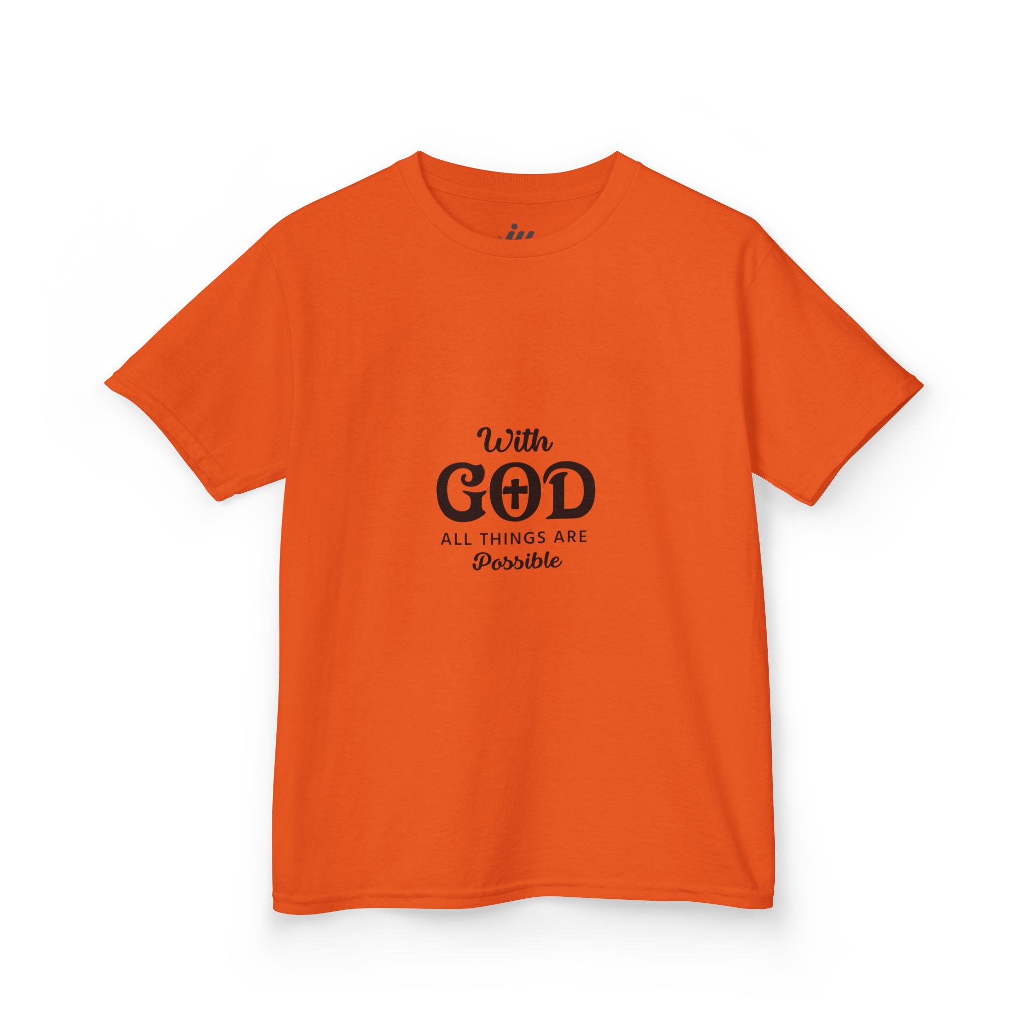 kids tee — "with god all things are possible" kids tee — "with god all things are possible"
