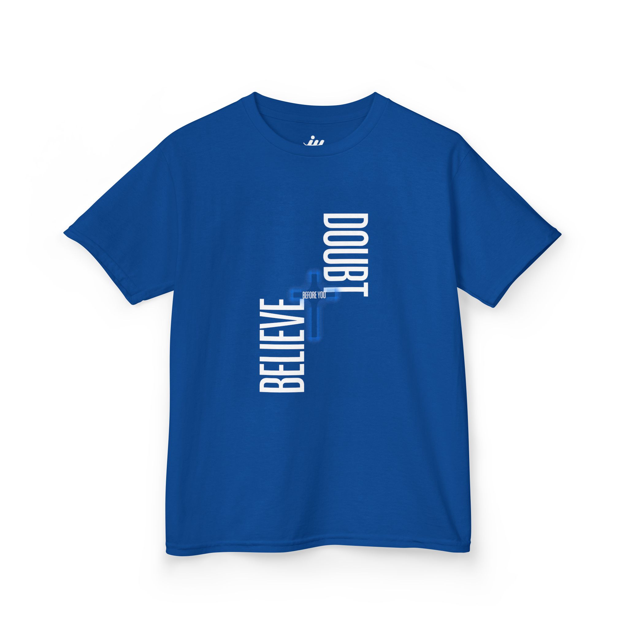 believe not doubt kids t‑shirt believe not doubt kids t‑shirt