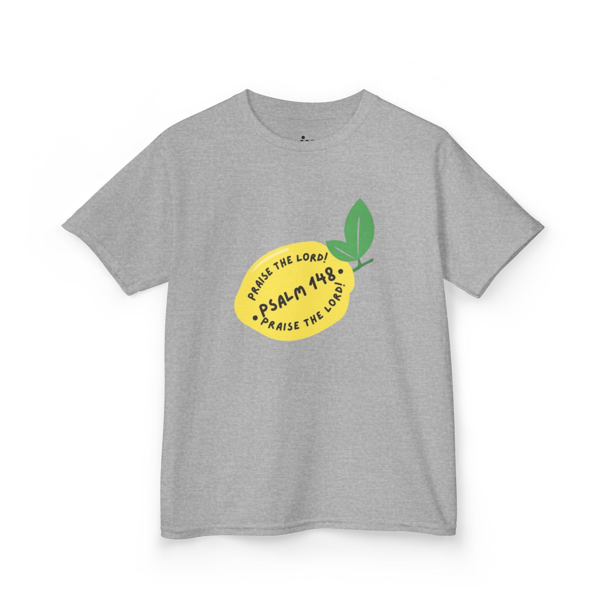 kids tee — psalm 148 lemon graphic kids tee — psalm 148 lemon graphic