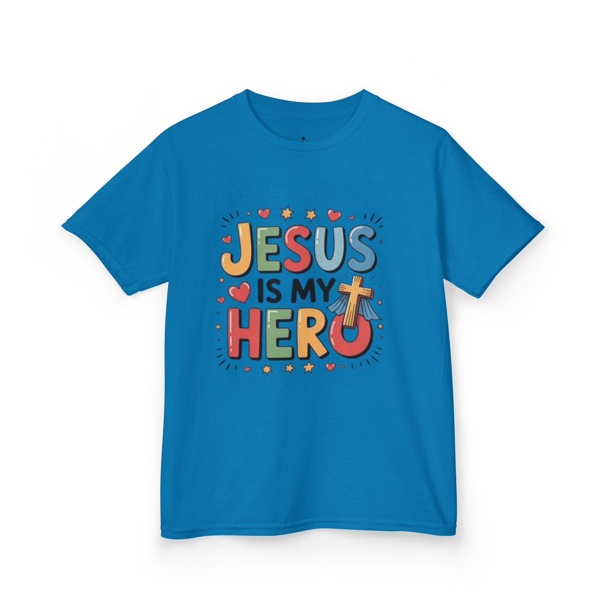 kids tee "jesus is my hero" kids tee "jesus is my hero"