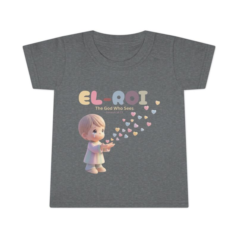 toddler t shirt — "el roi" cute precious moments design (christian baby tee)