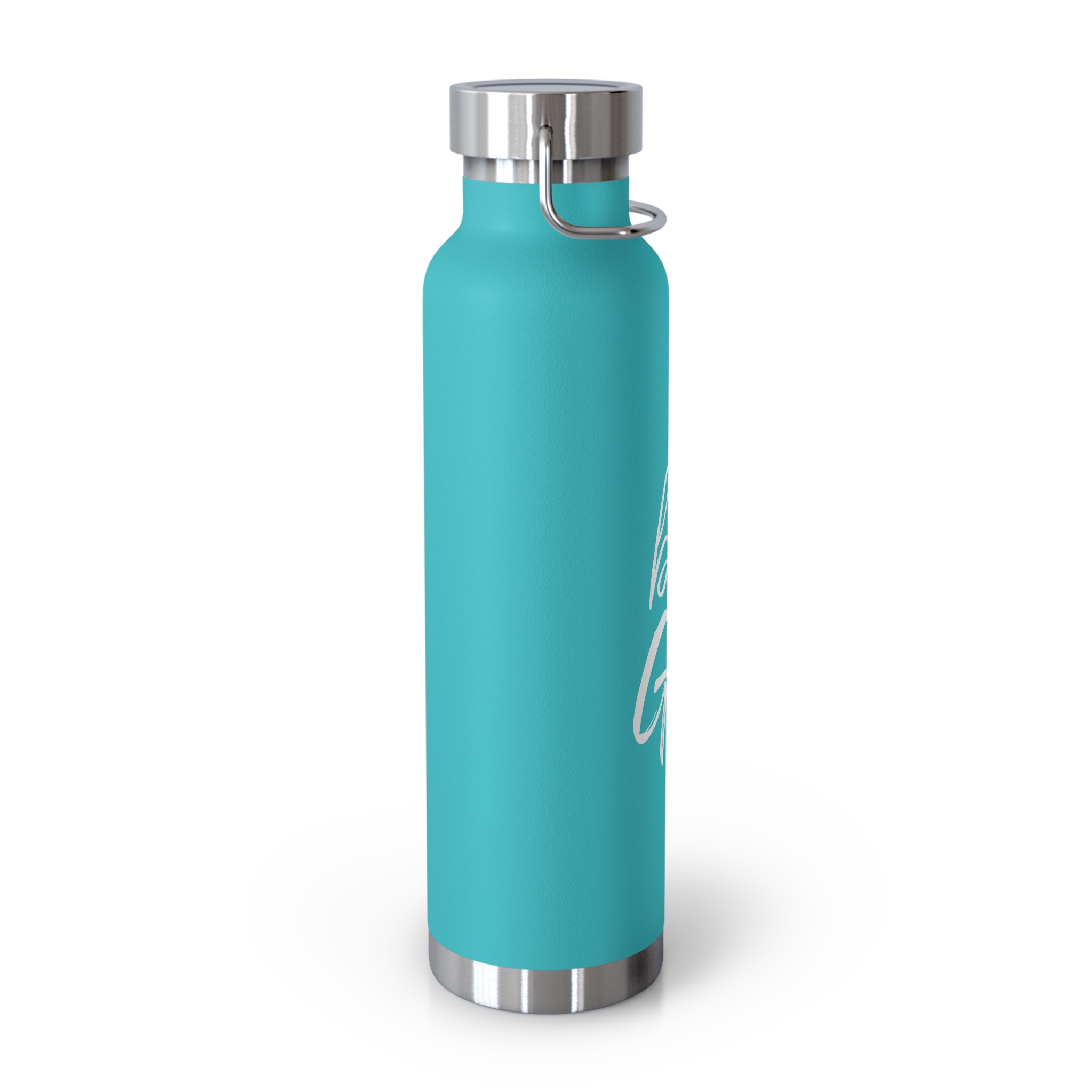 22oz copper insulated bottle — "but god" script faith water bottle 22oz copper insulated bottle — "but god" script faith water bottle