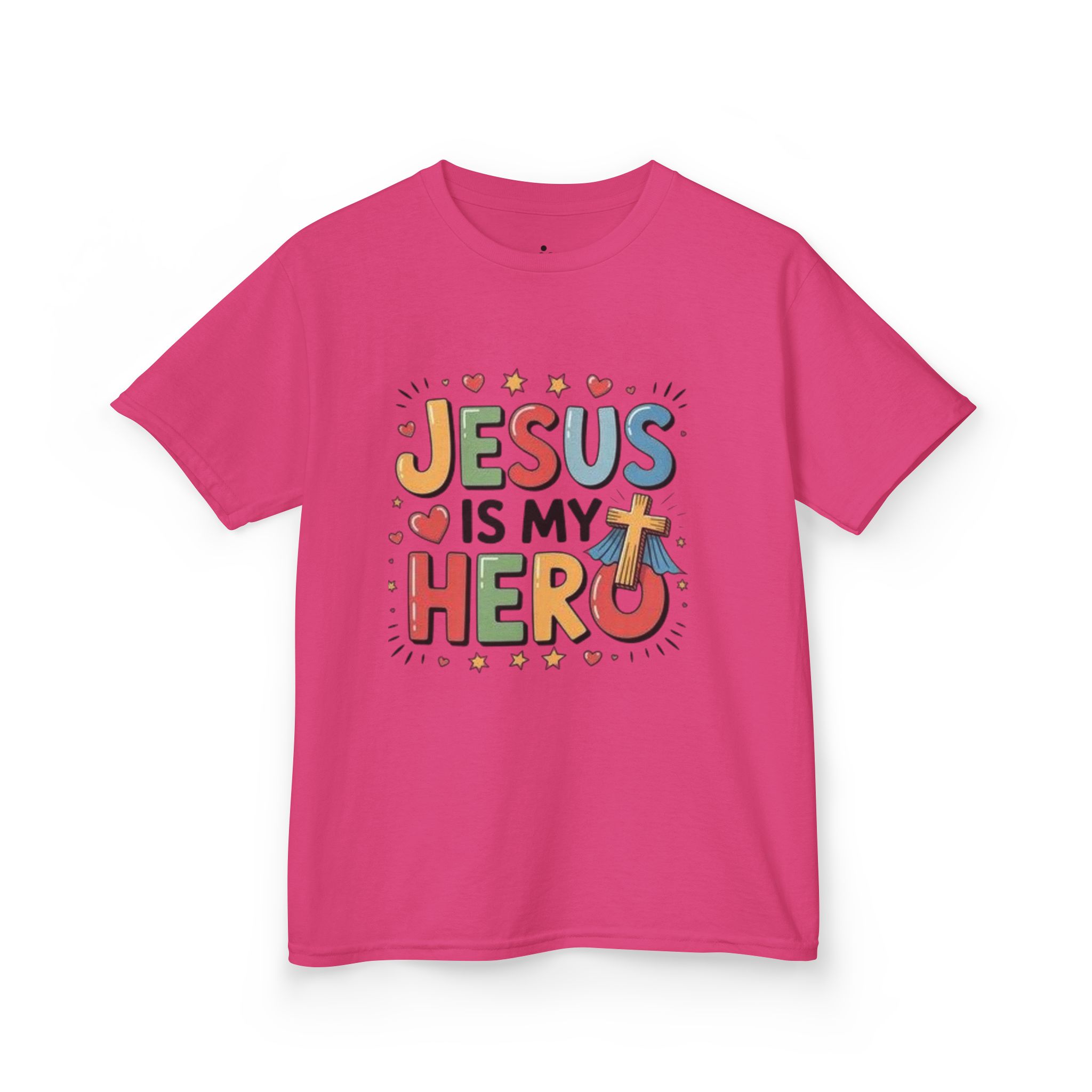 kids tee "jesus is my hero" kids tee "jesus is my hero"