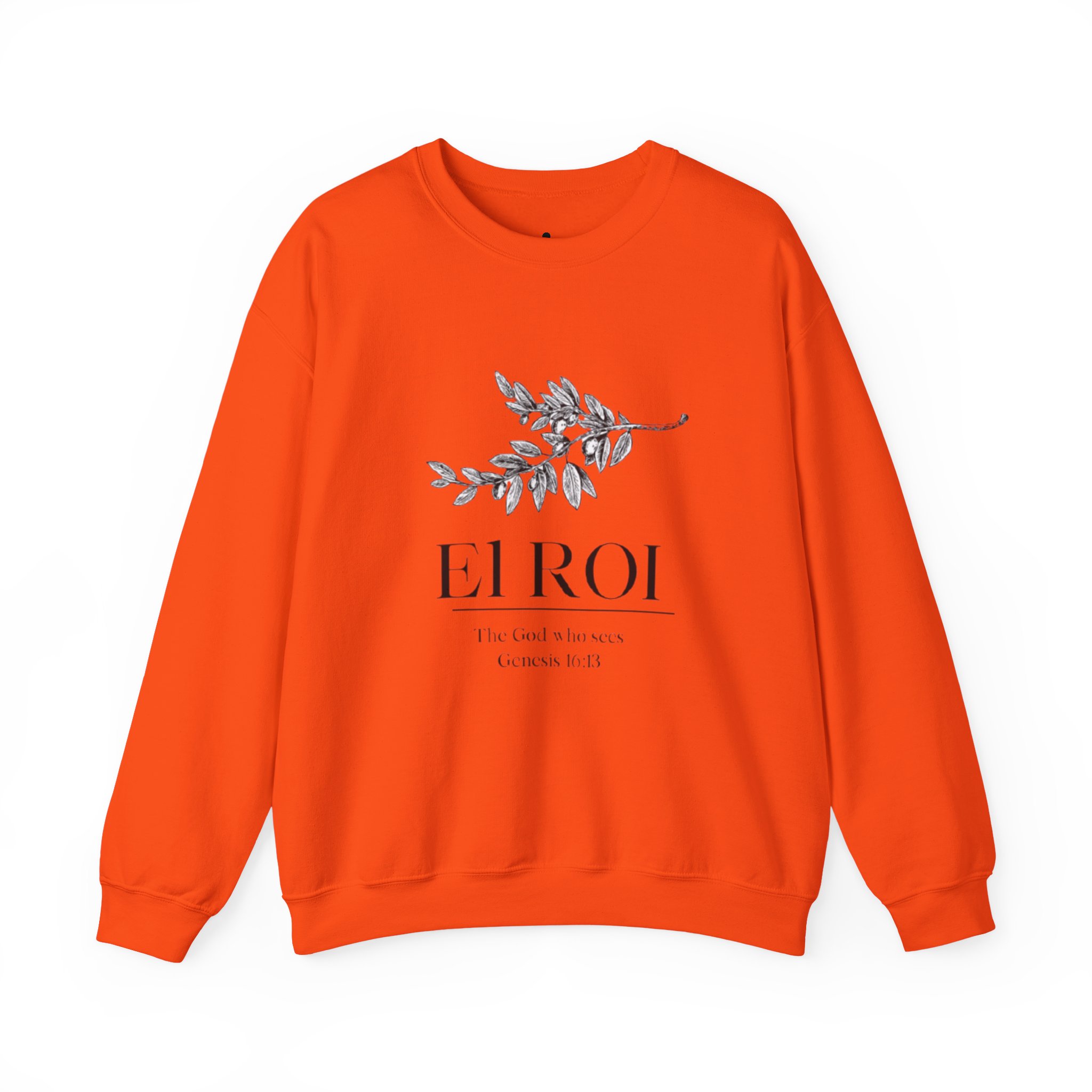 'el roi' scripture graphic pullover 'el roi' scripture graphic pullover