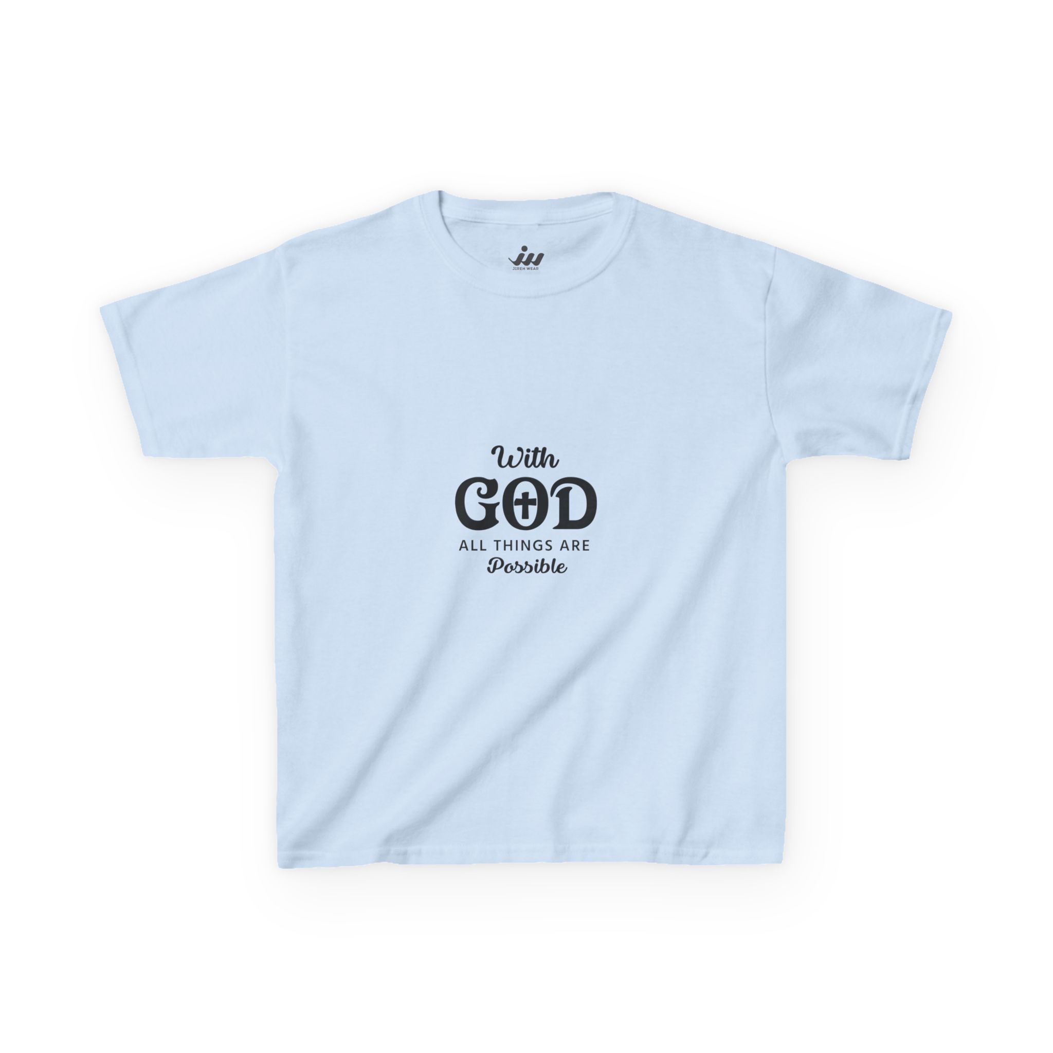 kids tee — "with god all things are possible" kids tee — "with god all things are possible"