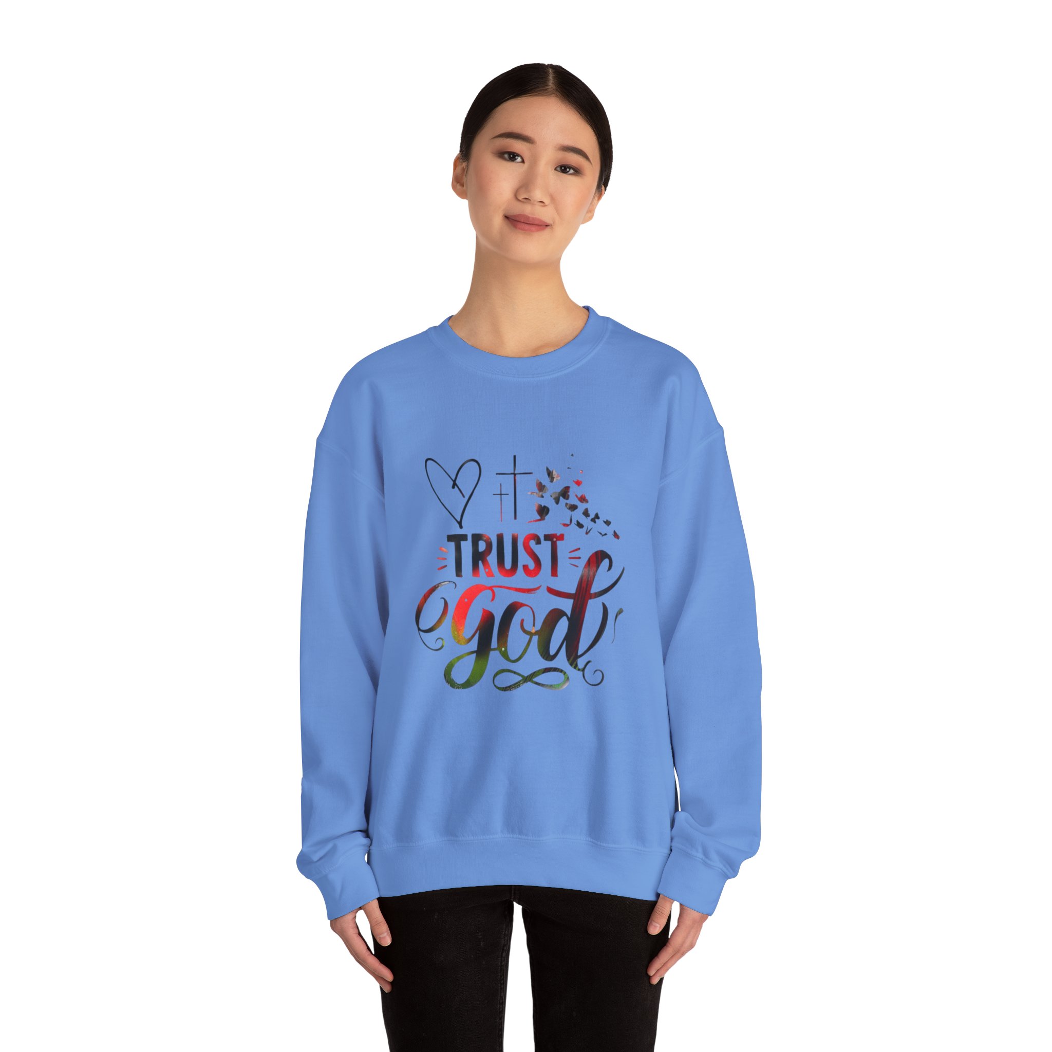 trust god sweatshirt trust god sweatshirt