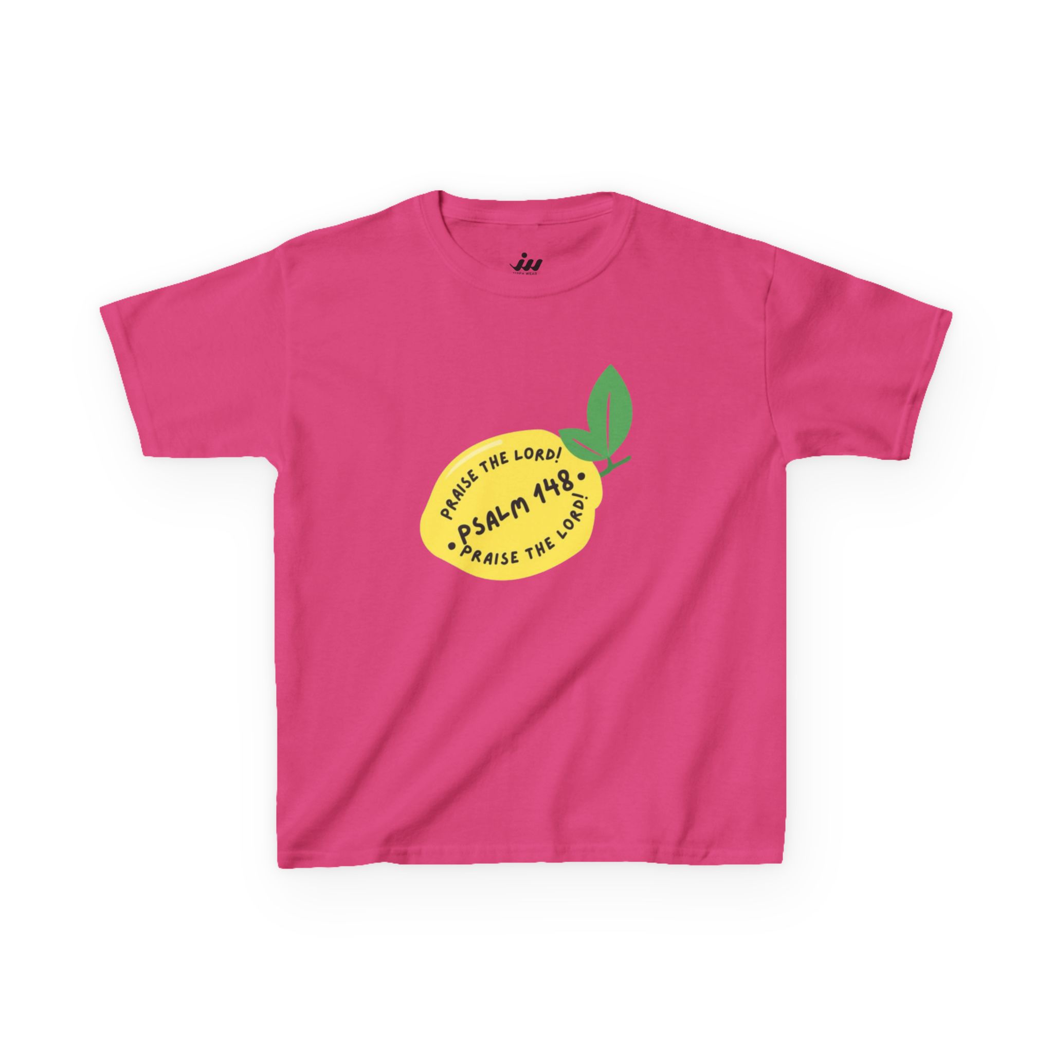 kids tee — psalm 148 lemon graphic kids tee — psalm 148 lemon graphic