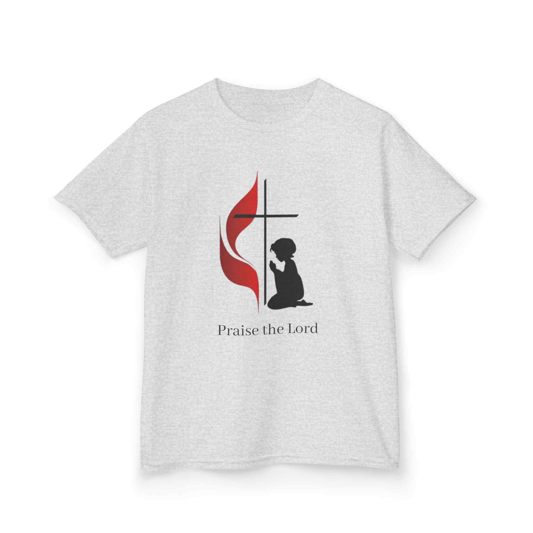 kids faith t‑shirt praying child kids faith t‑shirt praying child