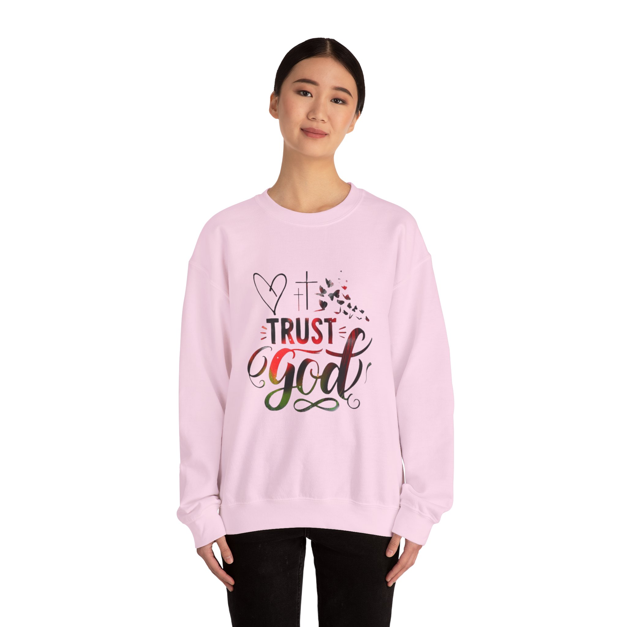 trust god sweatshirt trust god sweatshirt