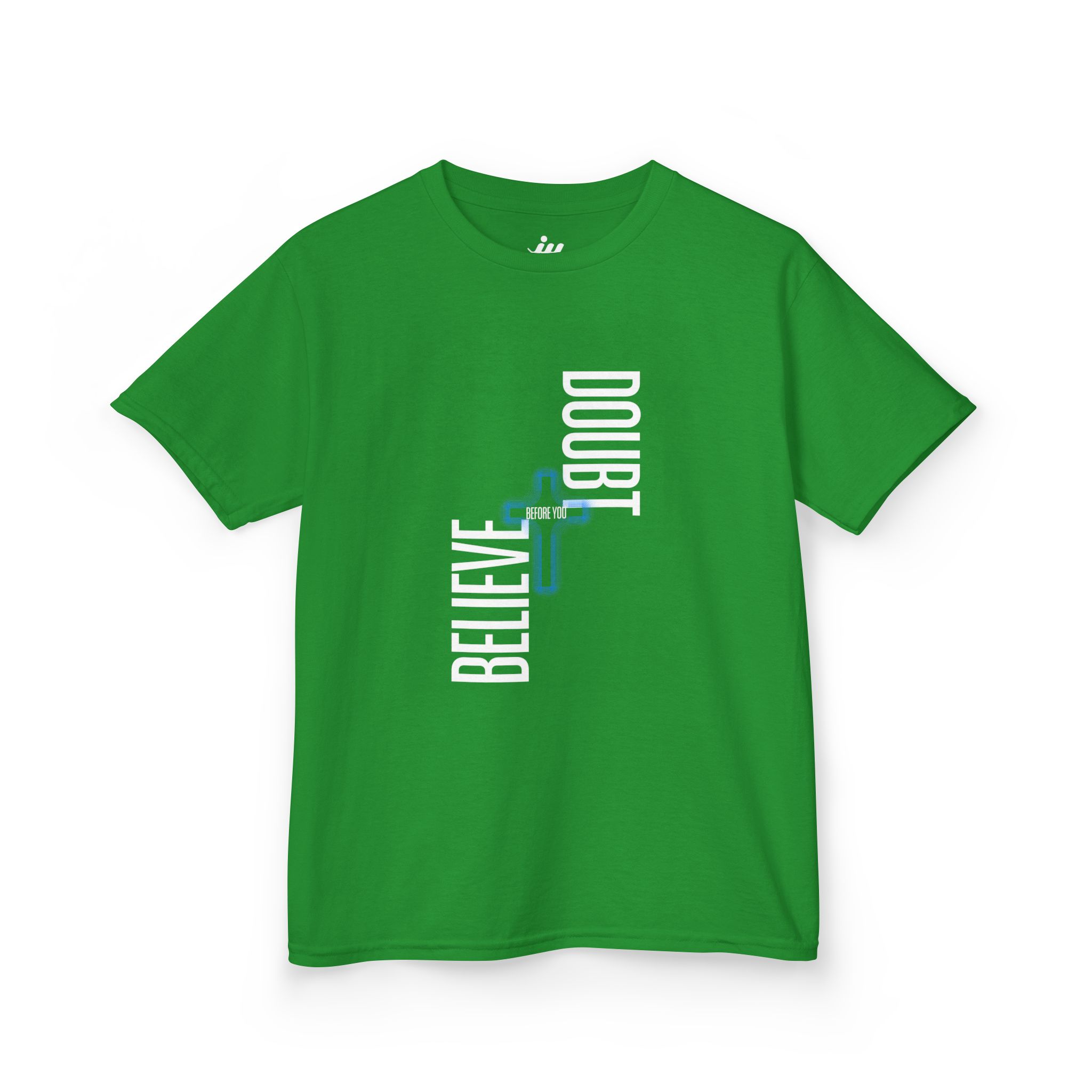 believe not doubt kids t‑shirt believe not doubt kids t‑shirt