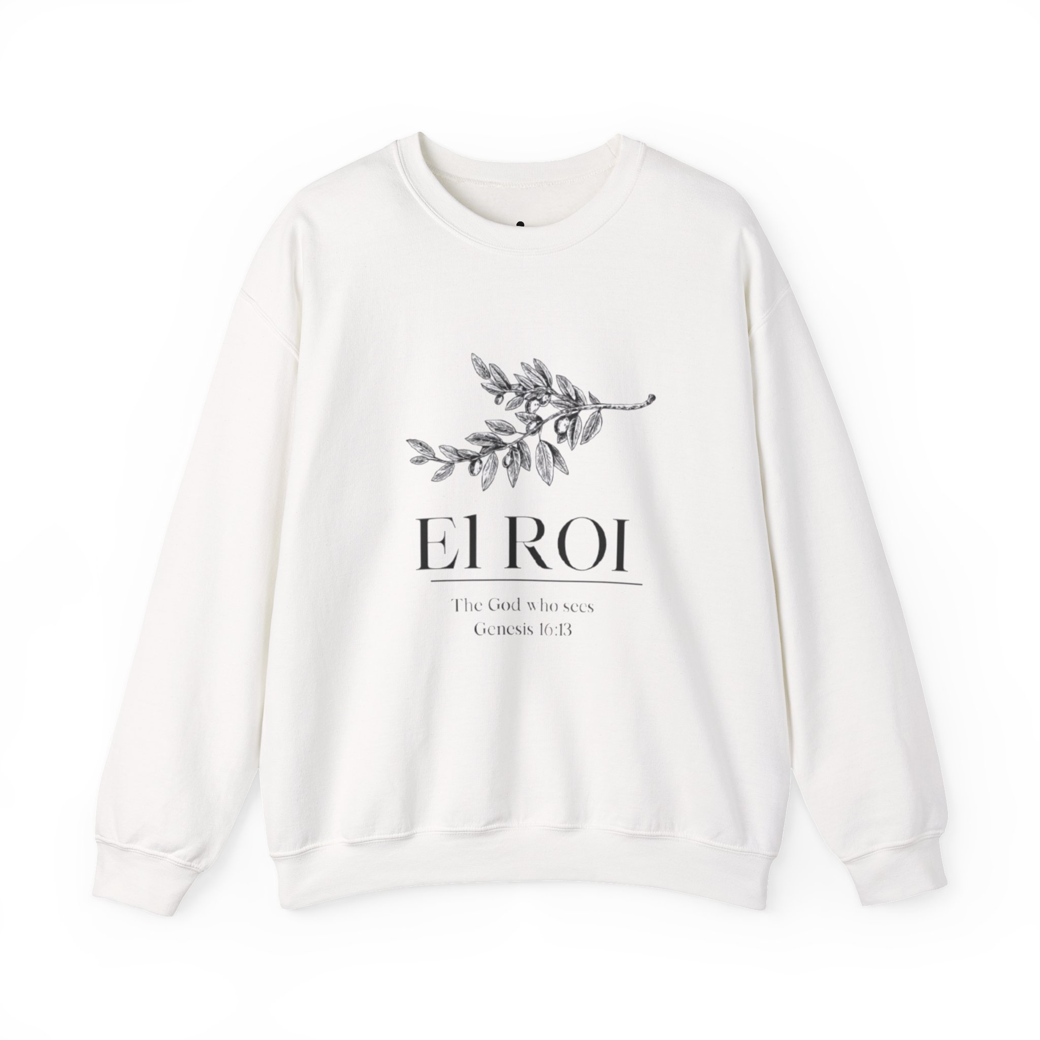 'el roi' scripture graphic pullover 'el roi' scripture graphic pullover