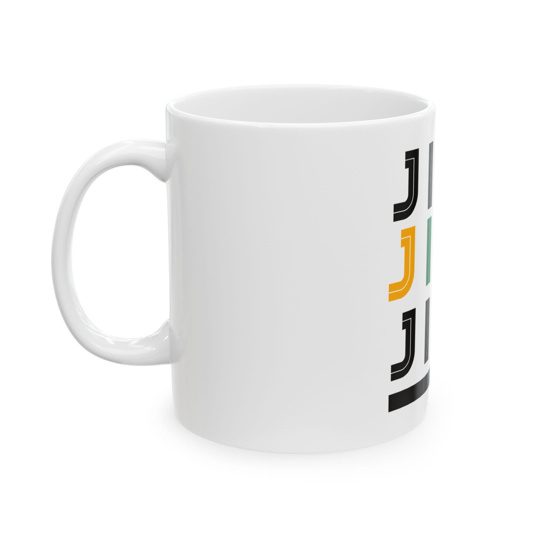 jireh rainbow logo ceramic mug jireh rainbow logo ceramic mug