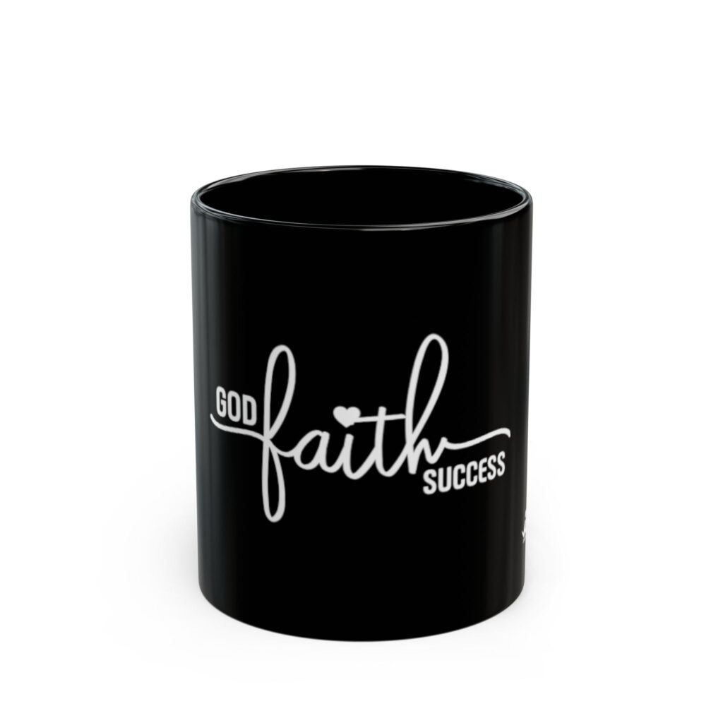 black coffee mug