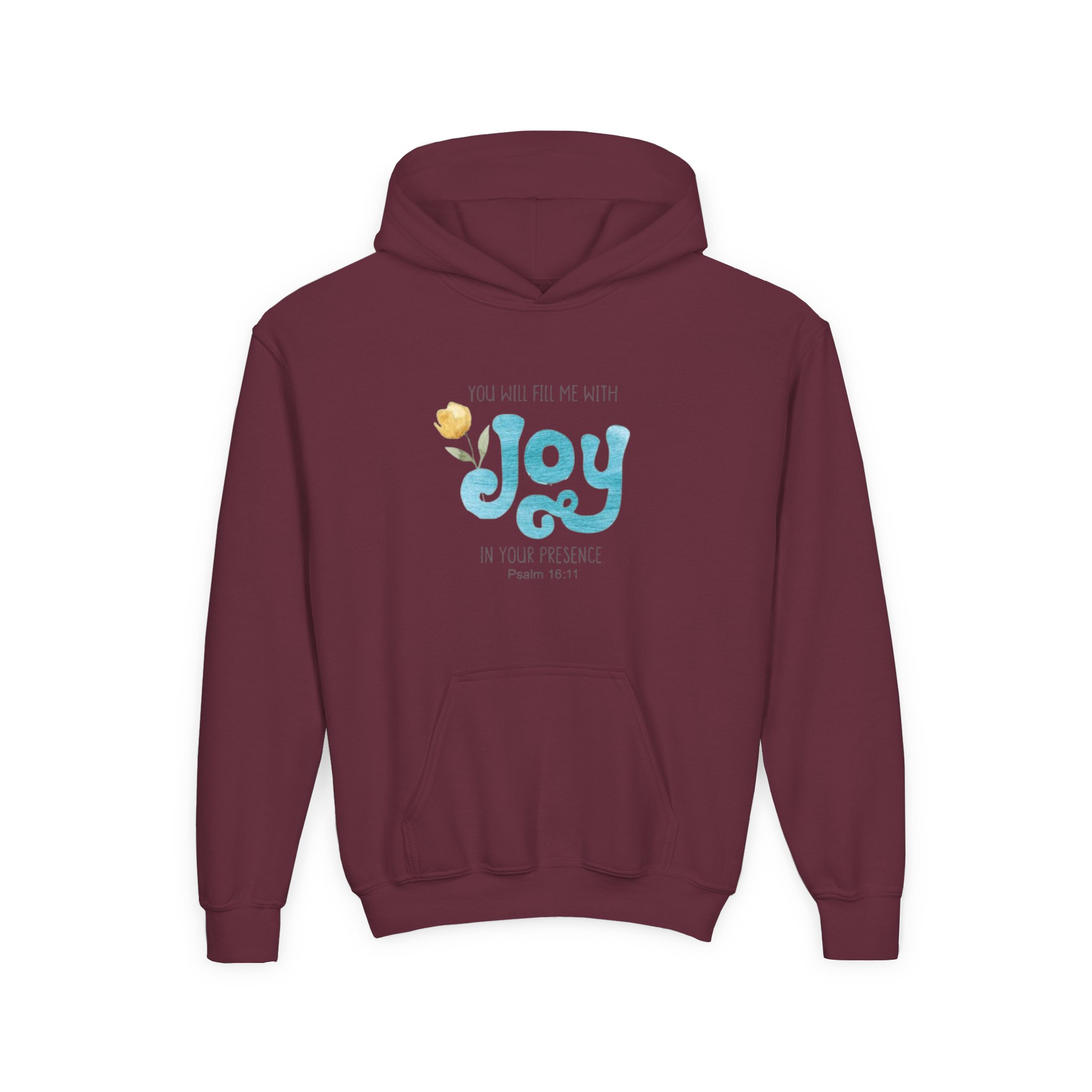 youth hoodie 'joy blooms' youth hoodie 'joy blooms'