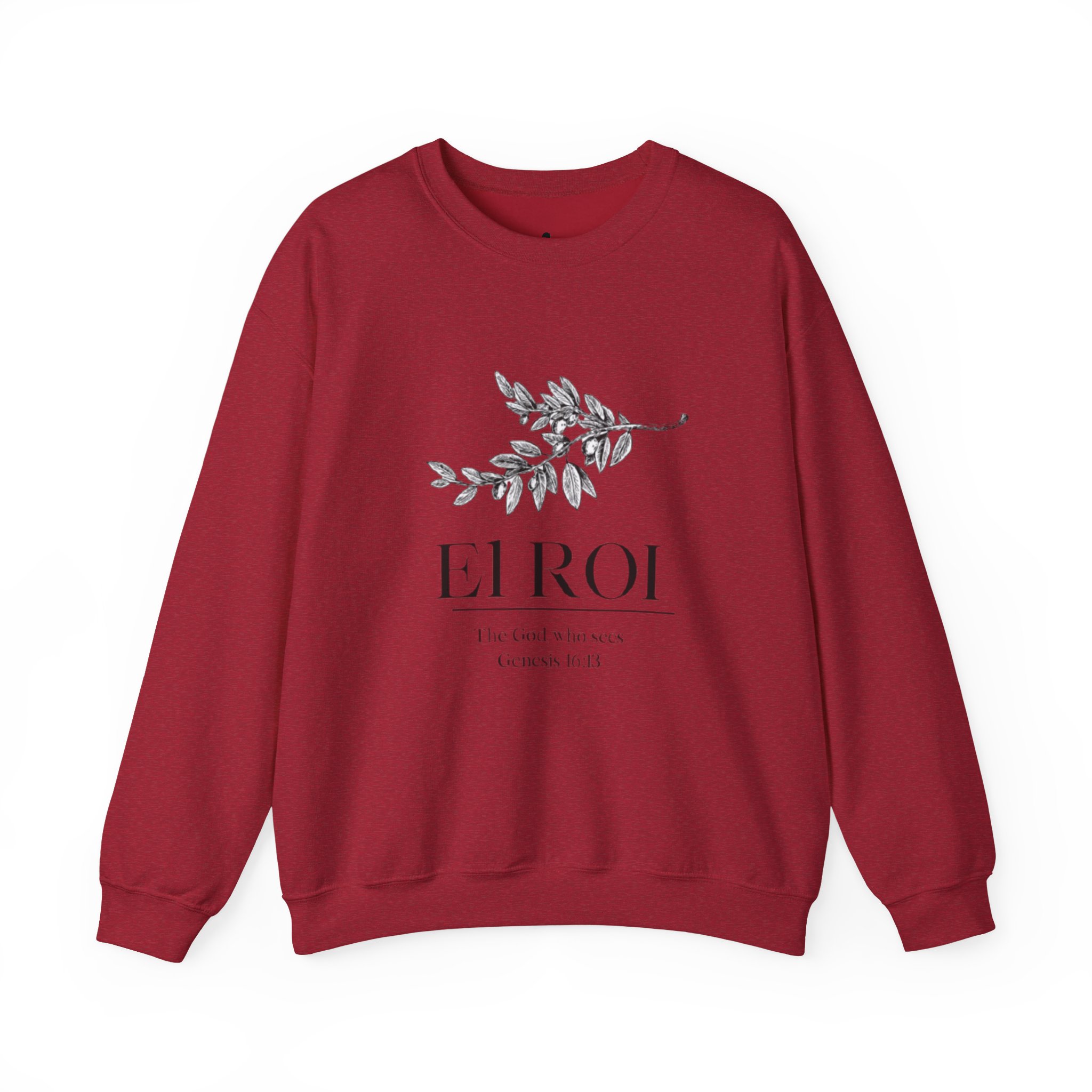 'el roi' scripture graphic pullover 'el roi' scripture graphic pullover
