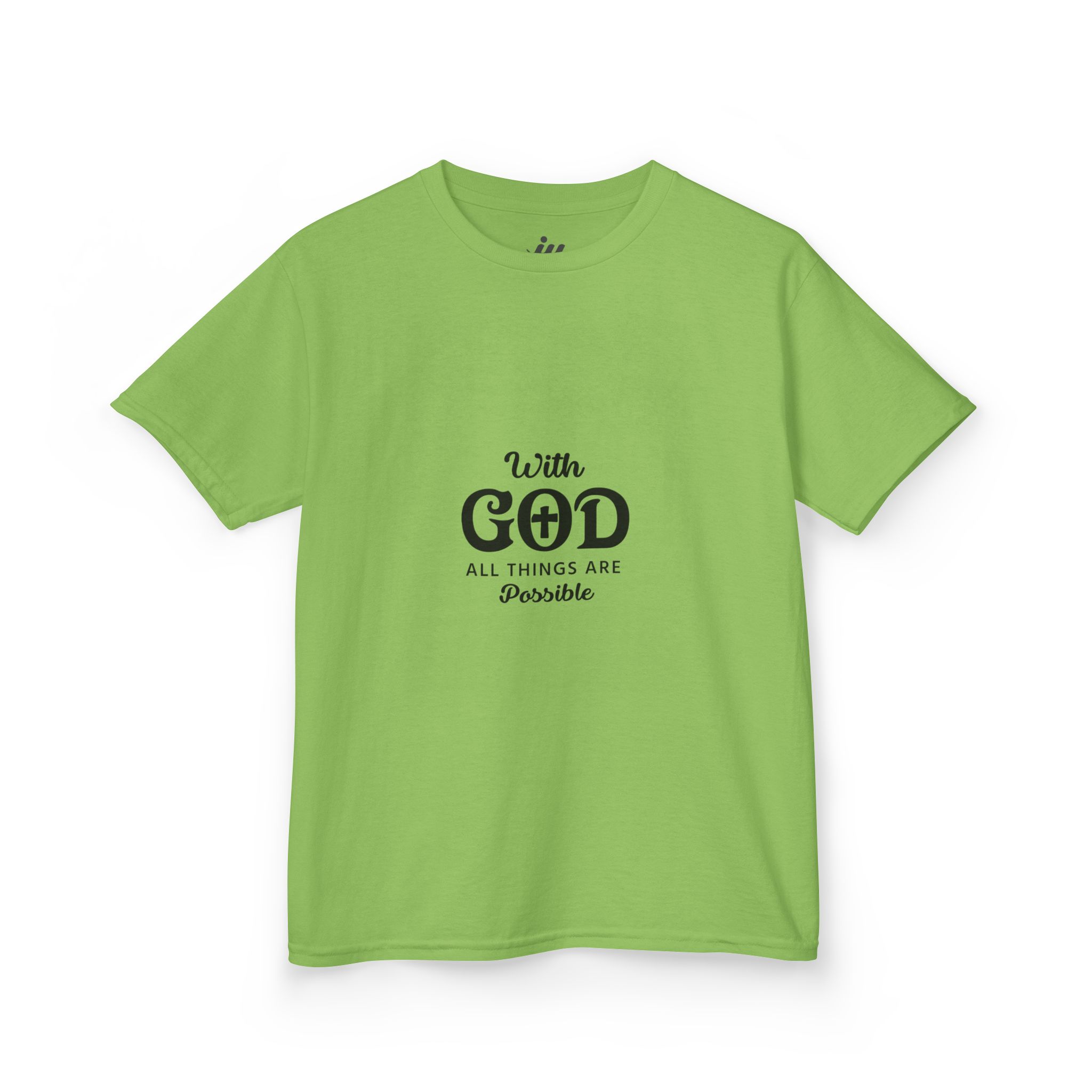 kids tee — "with god all things are possible" kids tee — "with god all things are possible"