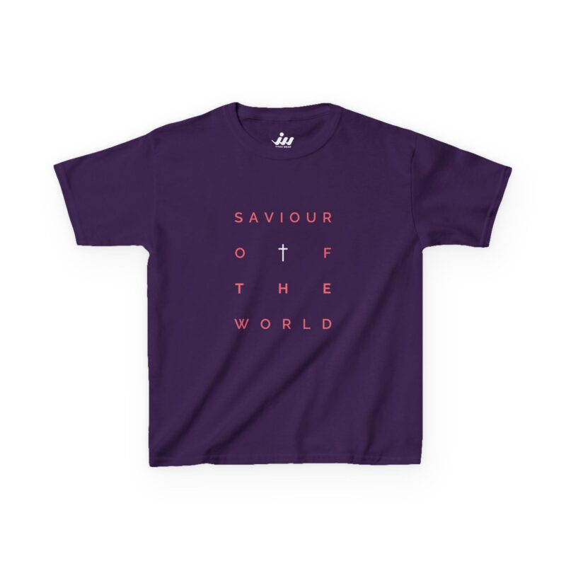 'saviour of the world' christian t shirt