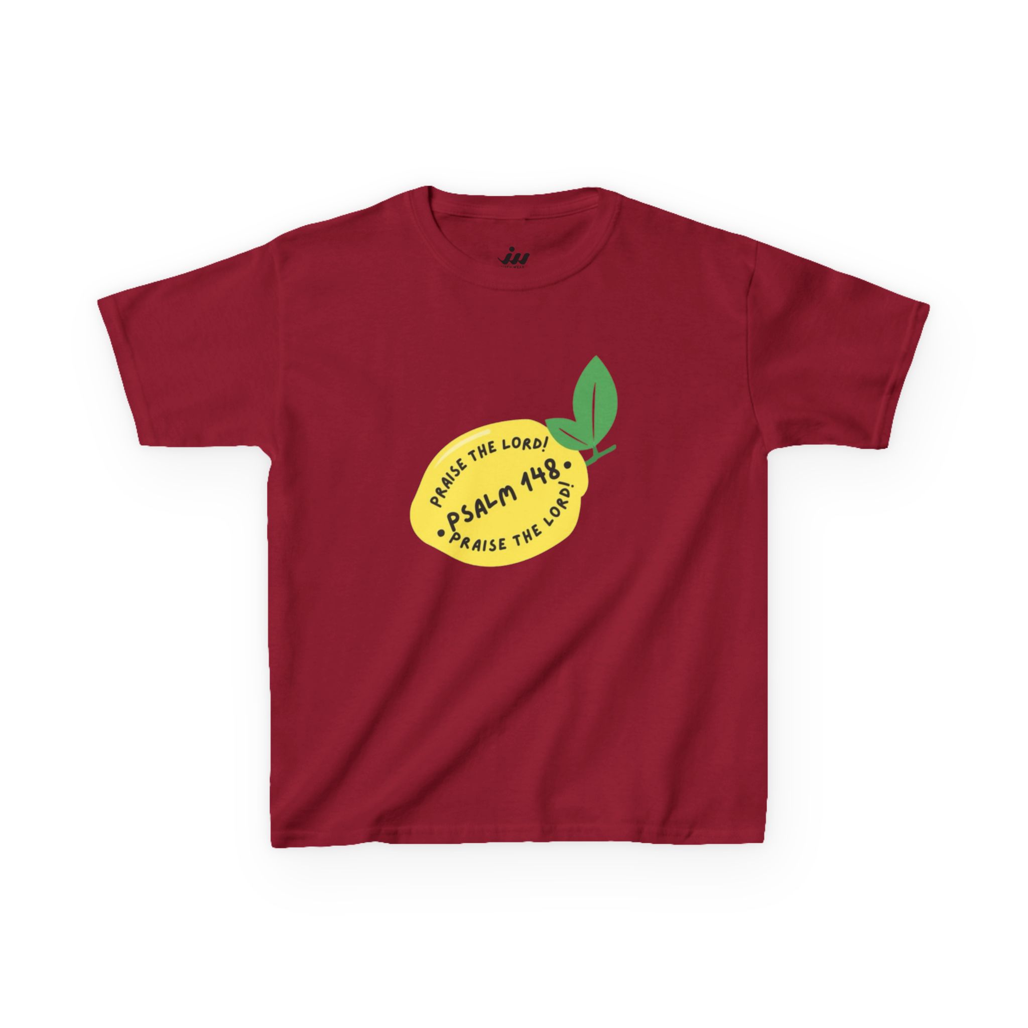 kids tee — psalm 148 lemon graphic kids tee — psalm 148 lemon graphic