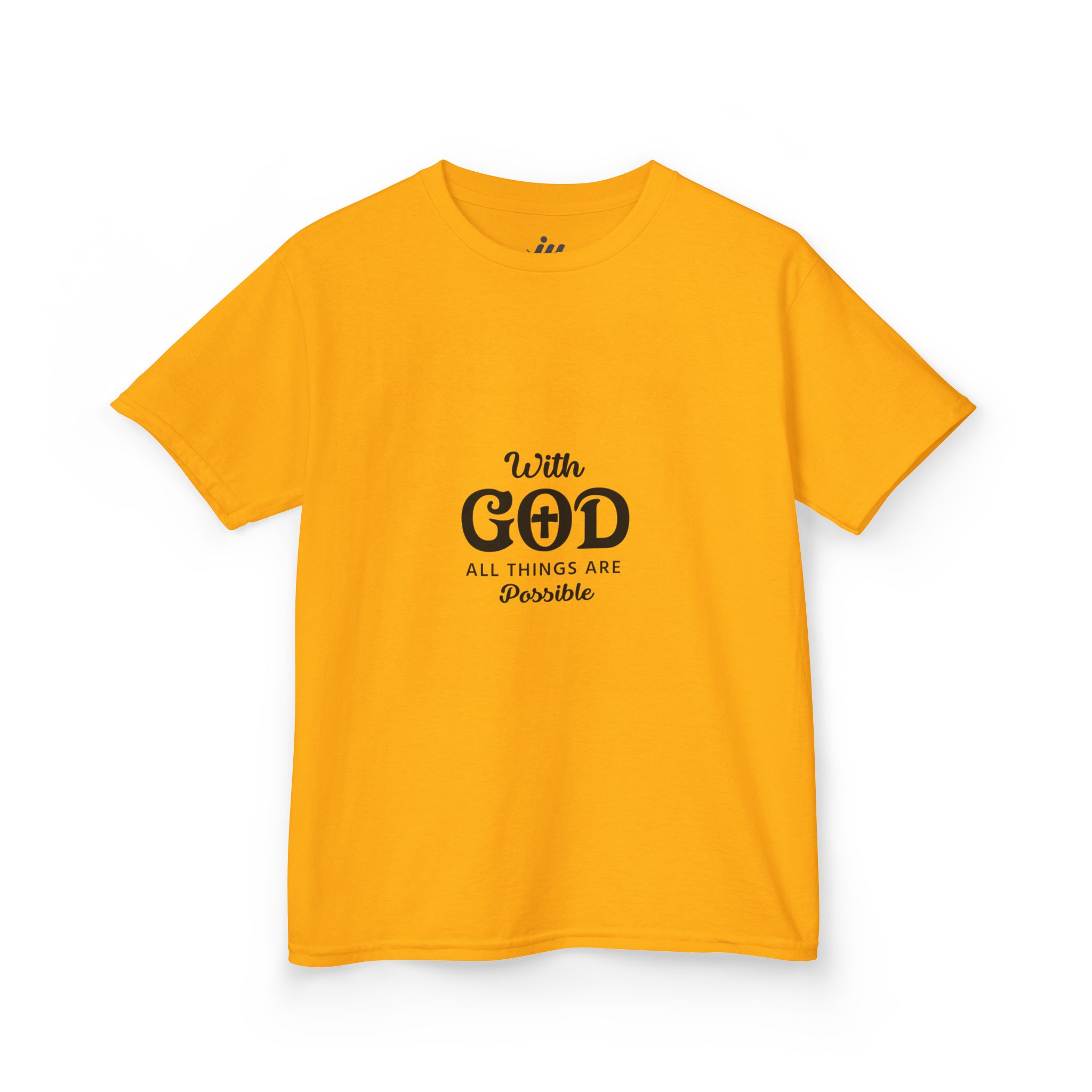 kids tee — "with god all things are possible" kids tee — "with god all things are possible"