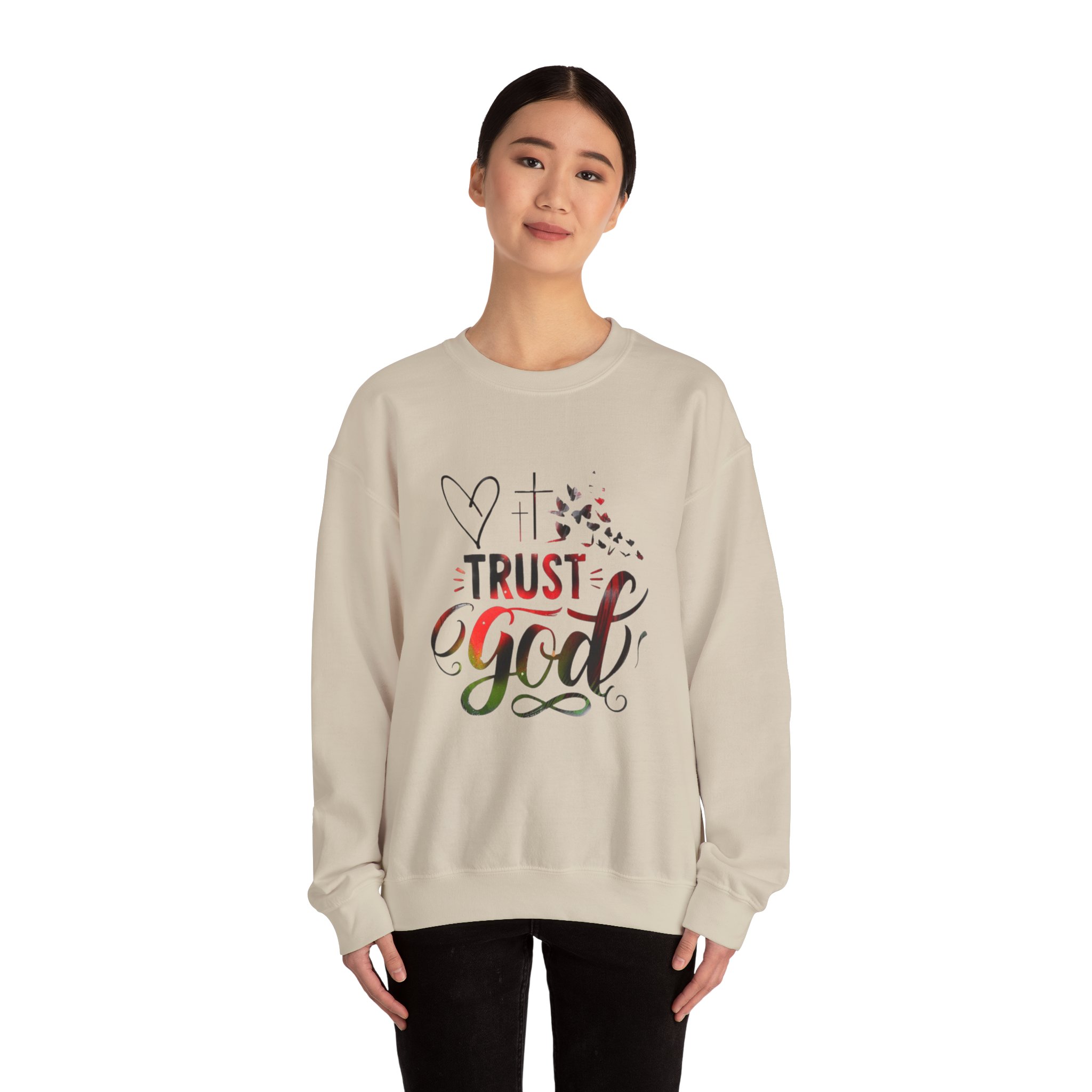 trust god sweatshirt trust god sweatshirt