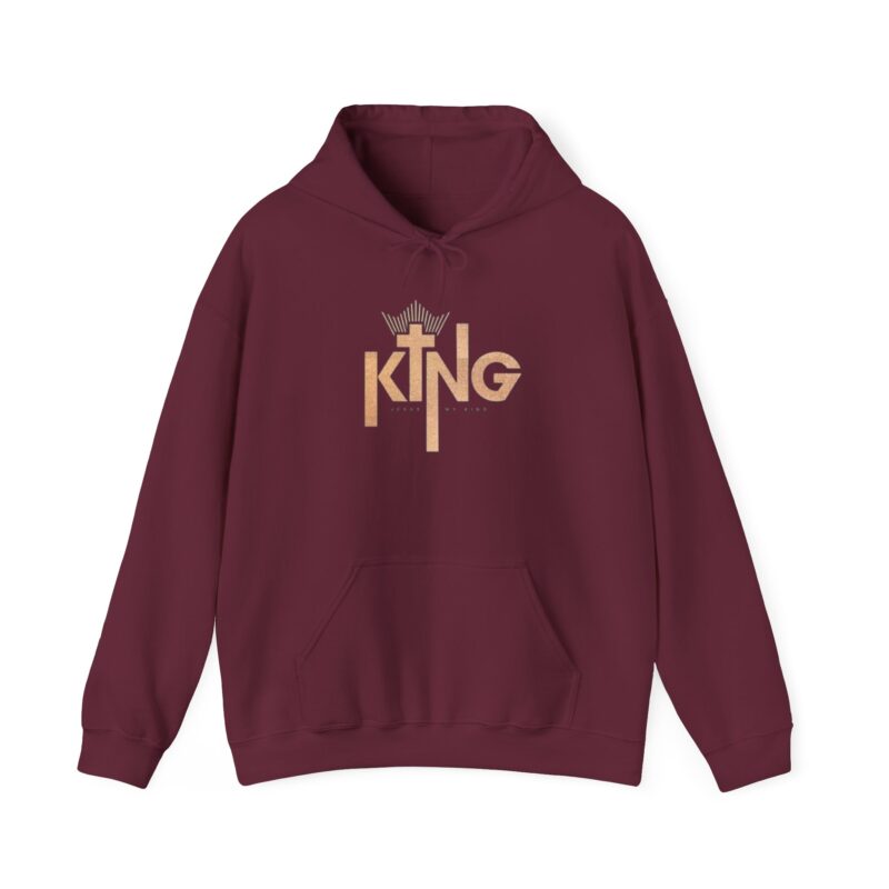 minimal gold 'king' pullover