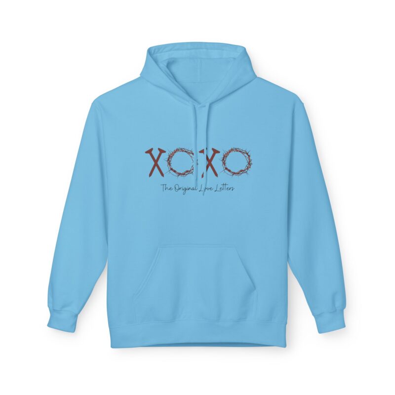 xoxo floral hoodie