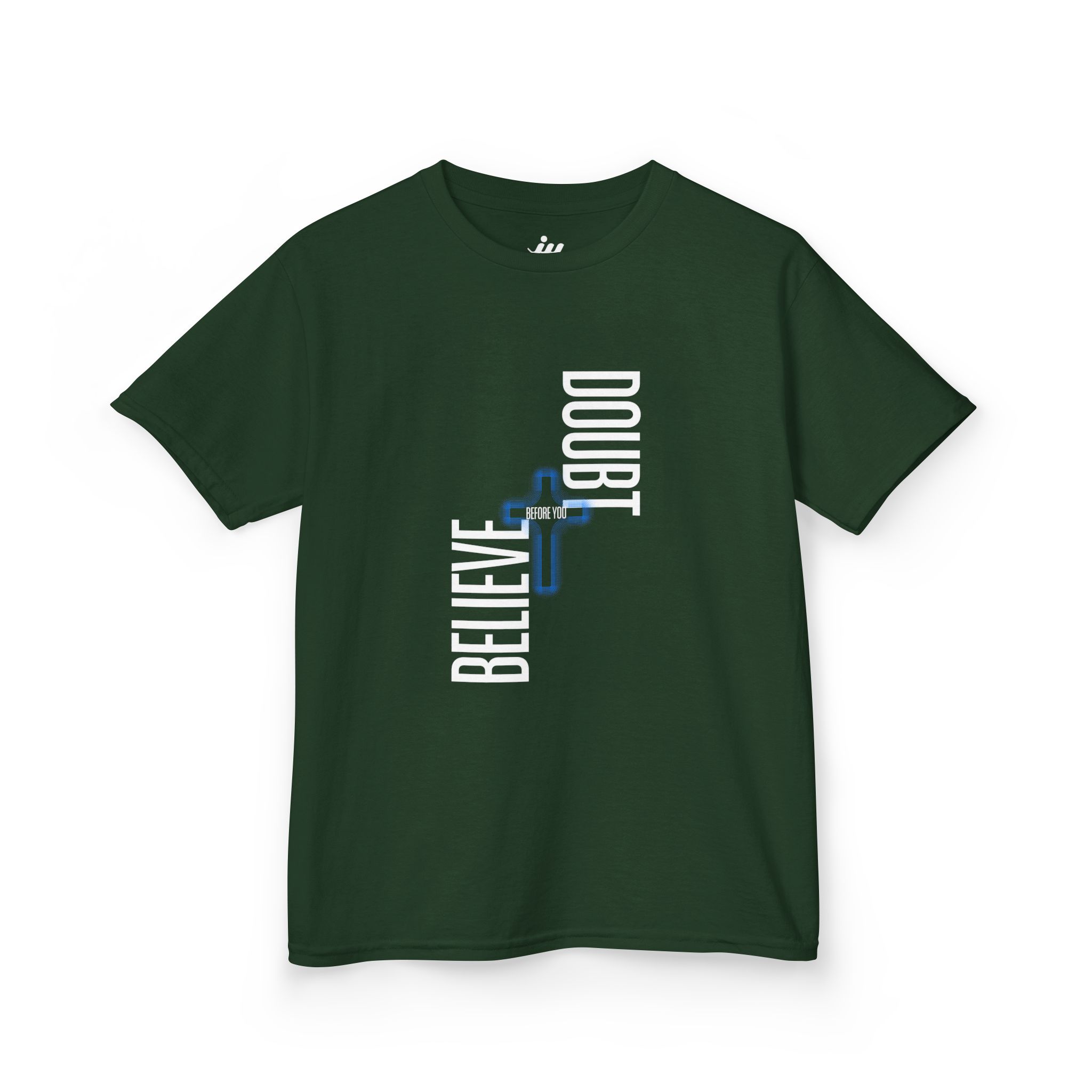 believe not doubt kids t‑shirt believe not doubt kids t‑shirt