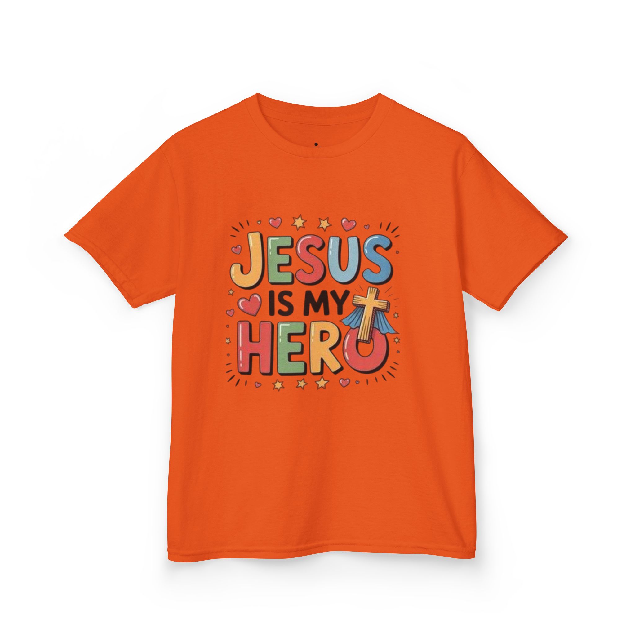 kids tee "jesus is my hero" kids tee "jesus is my hero"