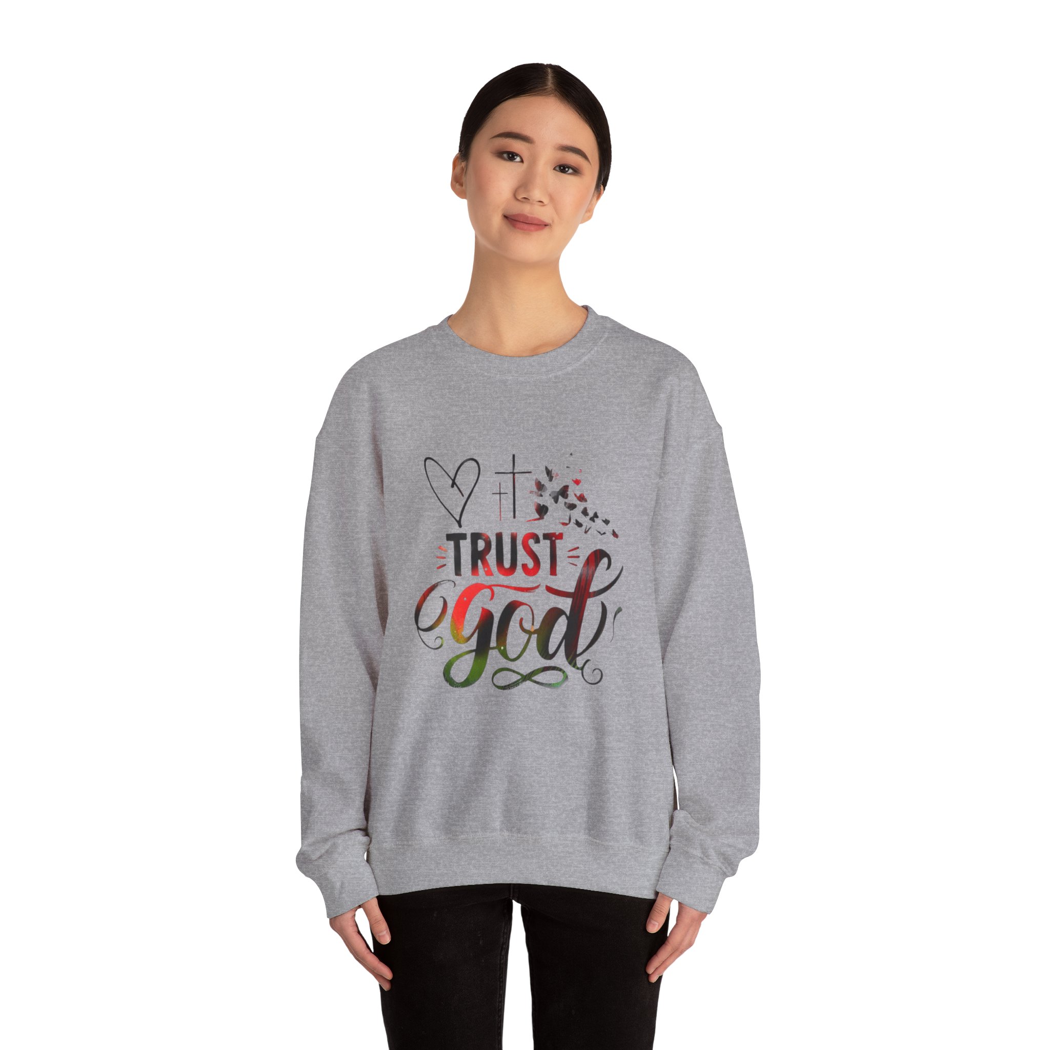 trust god sweatshirt trust god sweatshirt