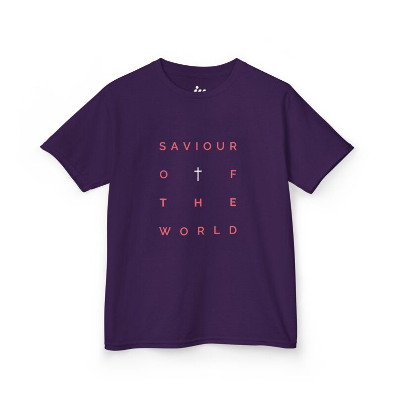 'saviour of the world' christian t shirt