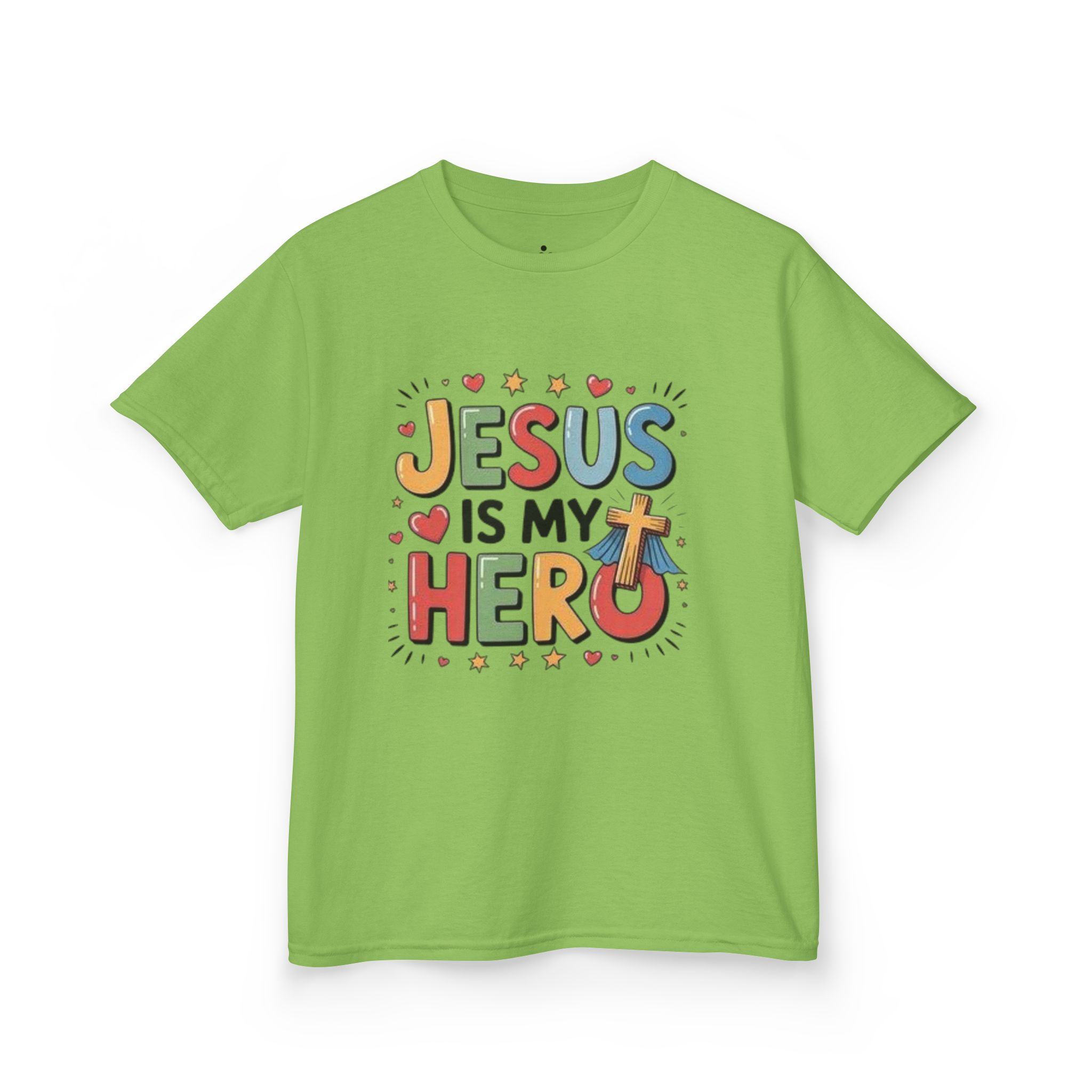 kids tee "jesus is my hero" kids tee "jesus is my hero"