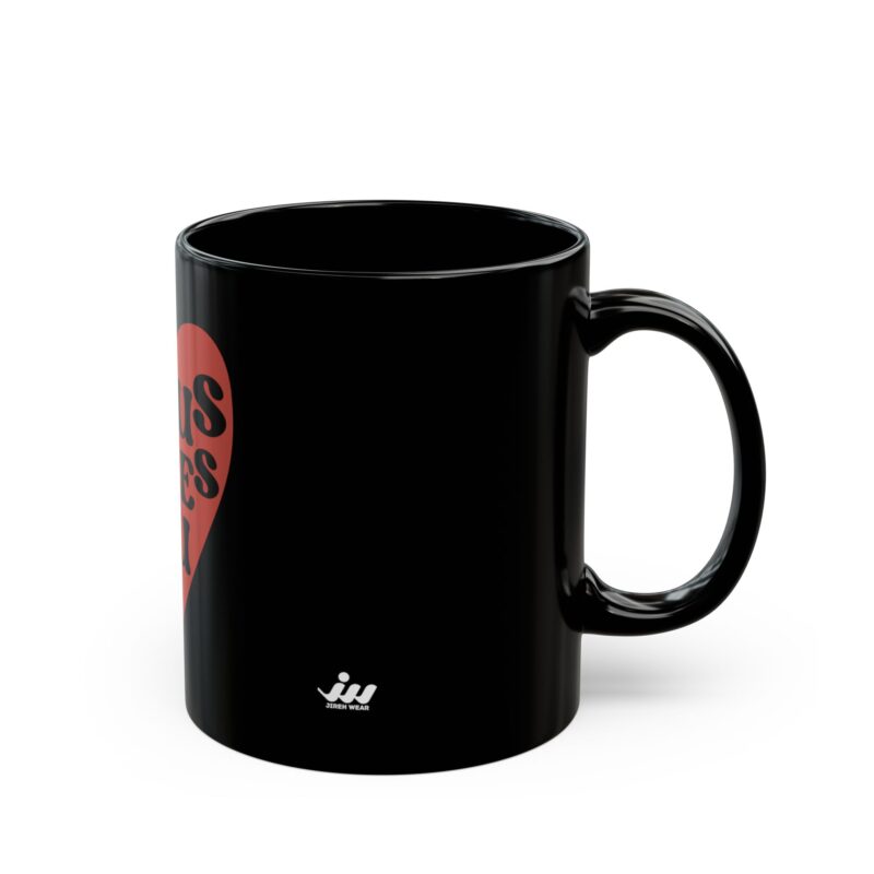 jesus loves you heart mug — christian faith coffee cup (john 15:9)