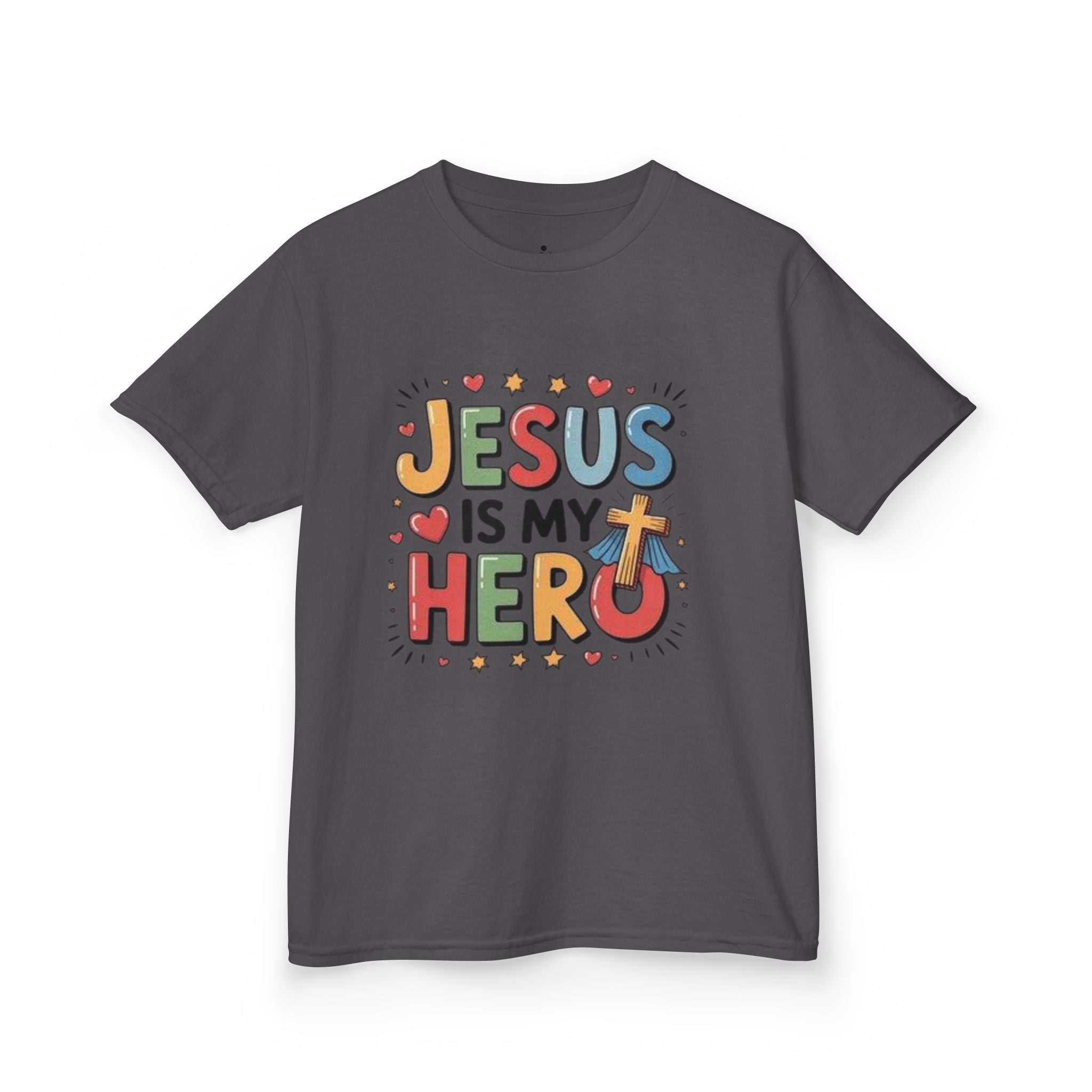 kids tee "jesus is my hero" kids tee "jesus is my hero"