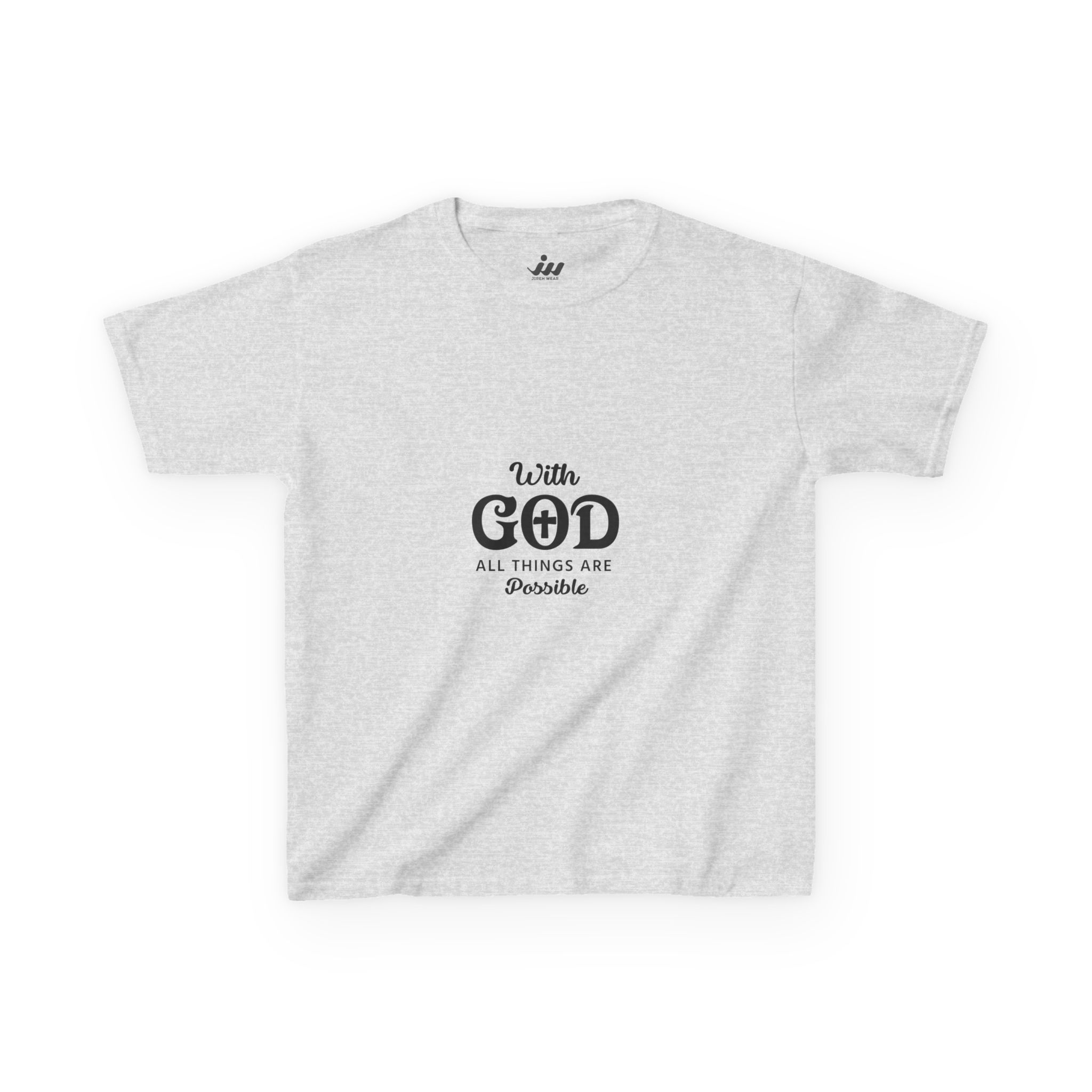 kids tee — "with god all things are possible" kids tee — "with god all things are possible"