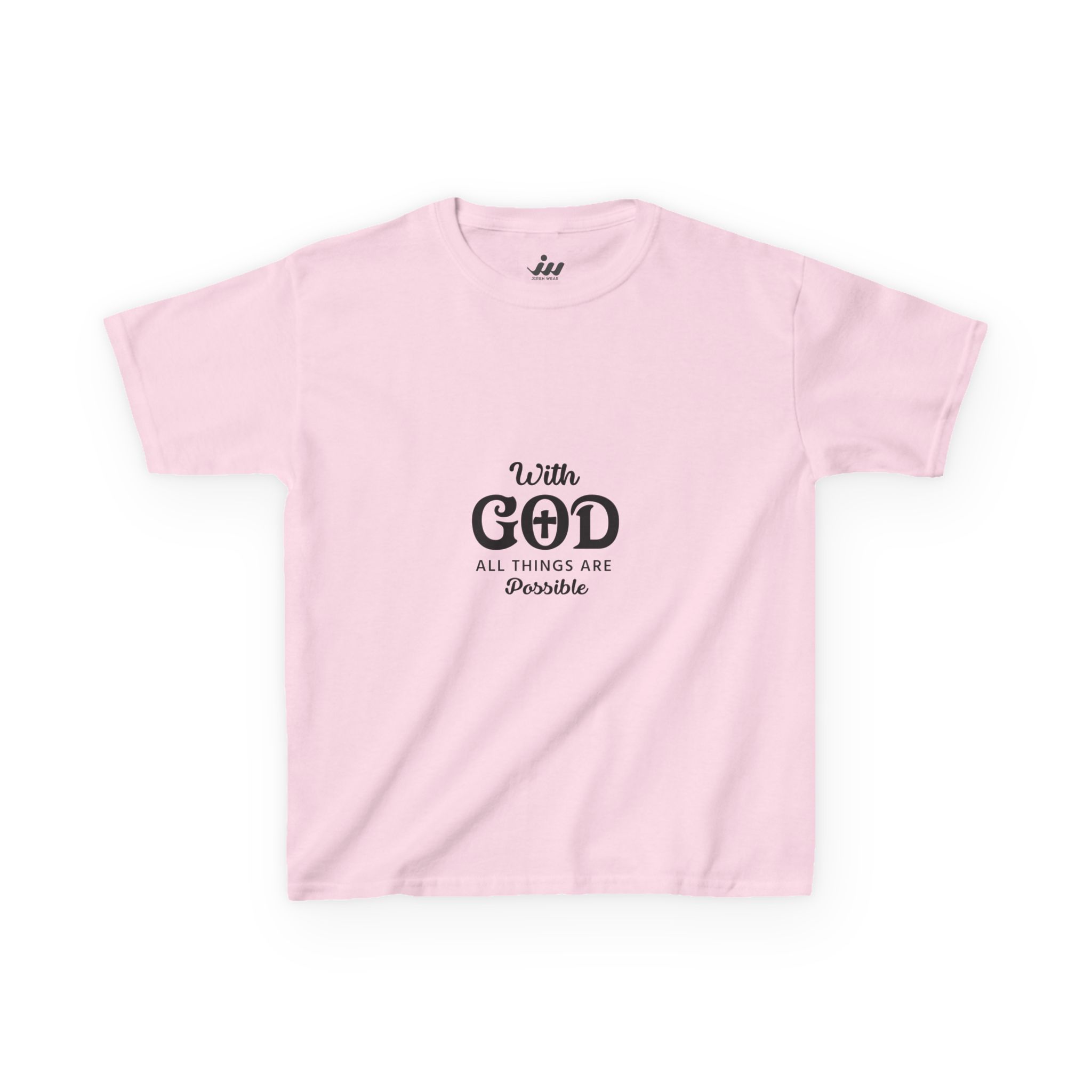 kids tee — "with god all things are possible" kids tee — "with god all things are possible"