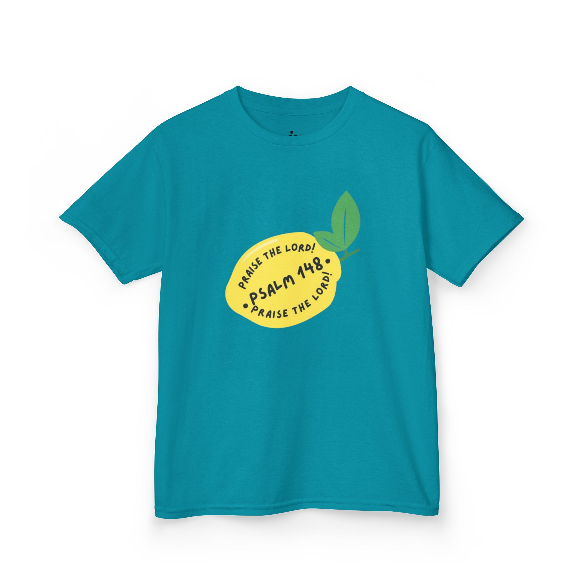 kids tee — psalm 148 lemon graphic kids tee — psalm 148 lemon graphic