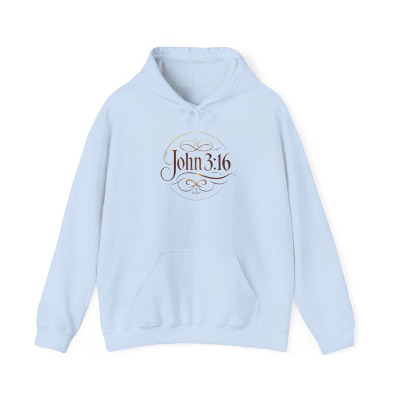 john 3:16 hoodie pullover