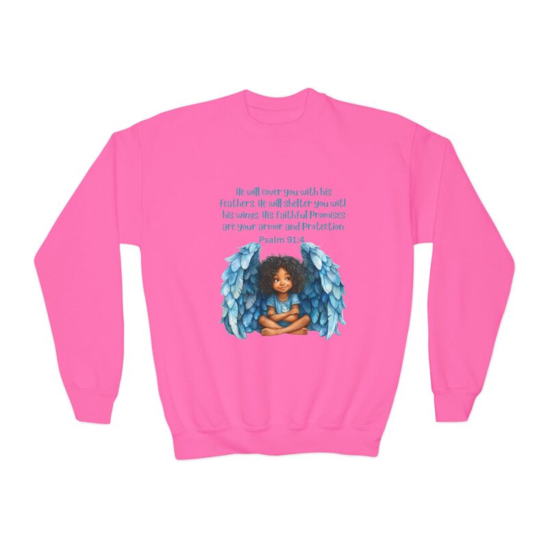 wings kids crewneck