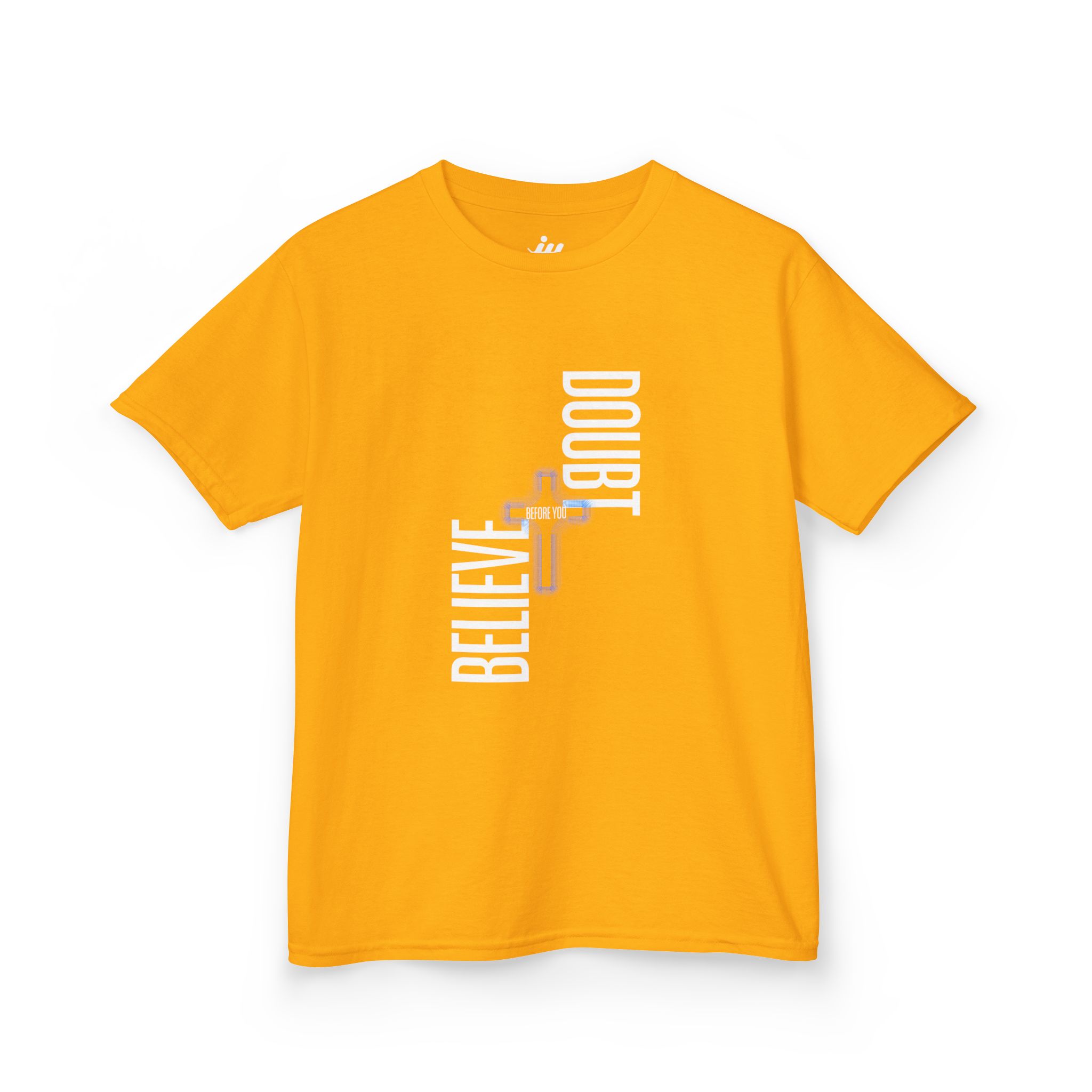 believe not doubt kids t‑shirt believe not doubt kids t‑shirt