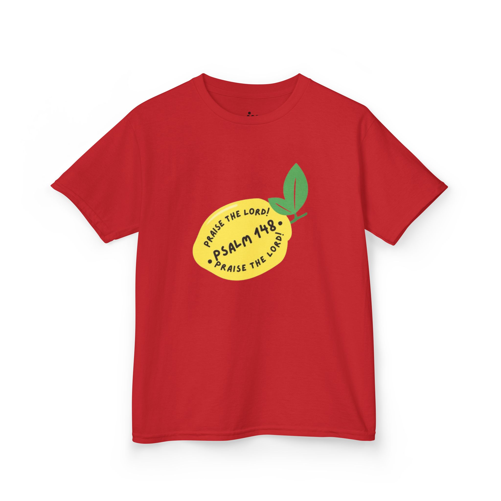 kids tee — psalm 148 lemon graphic kids tee — psalm 148 lemon graphic