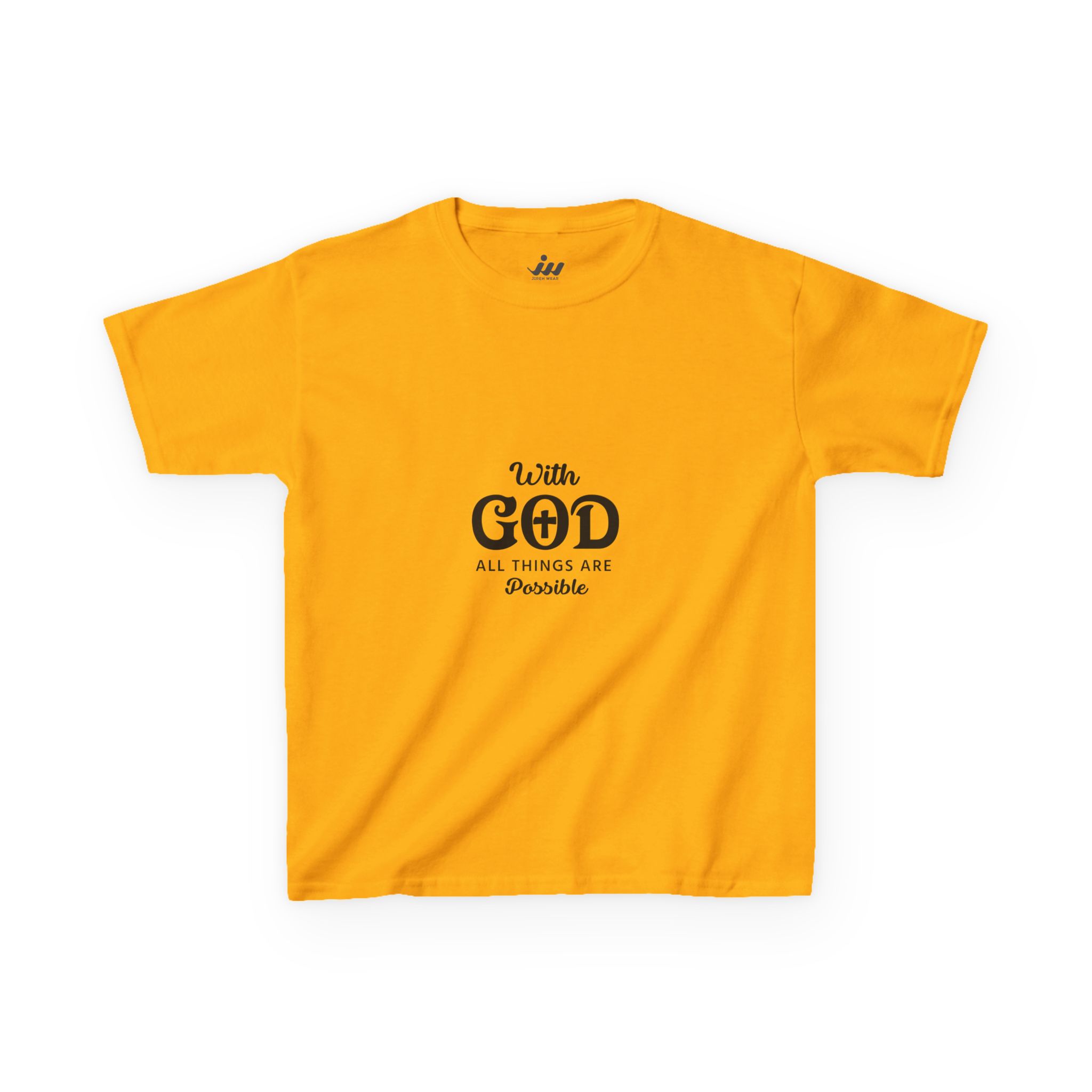 kids tee — "with god all things are possible" kids tee — "with god all things are possible"
