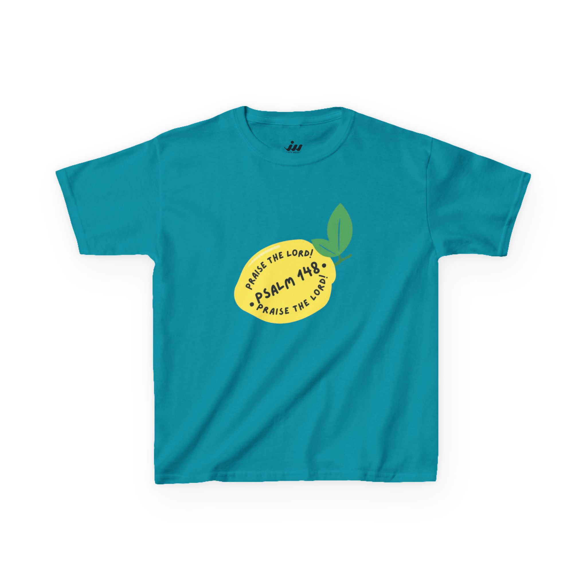 kids tee — psalm 148 lemon graphic kids tee — psalm 148 lemon graphic